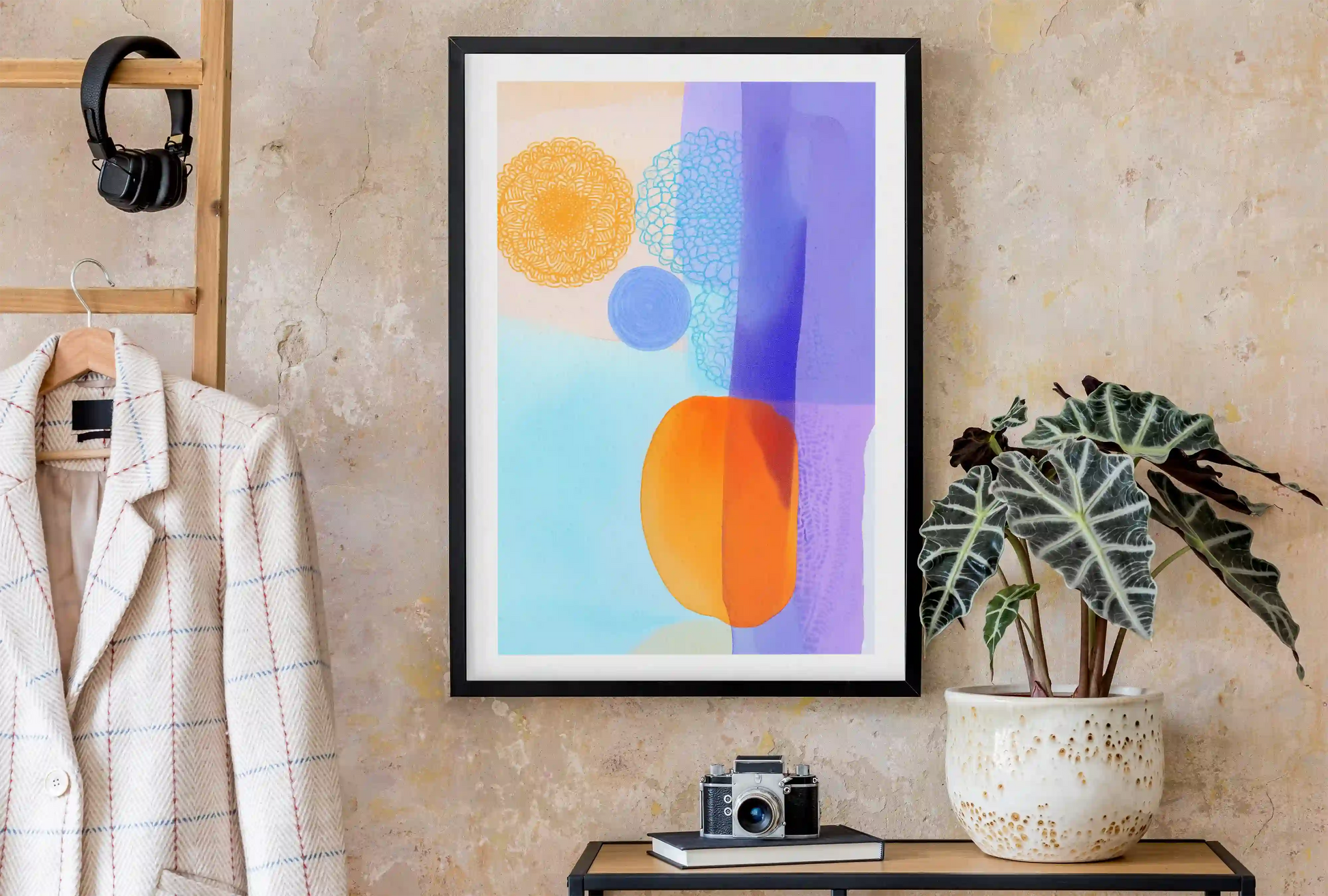 Abstract Aqueous Bloom 3