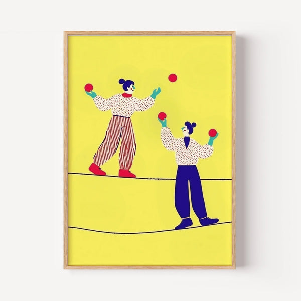 Acrobats on a Wire