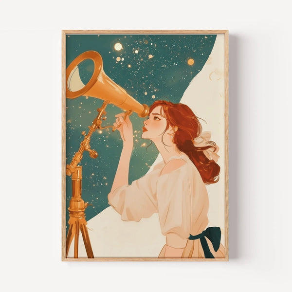 Astronomer and Stars