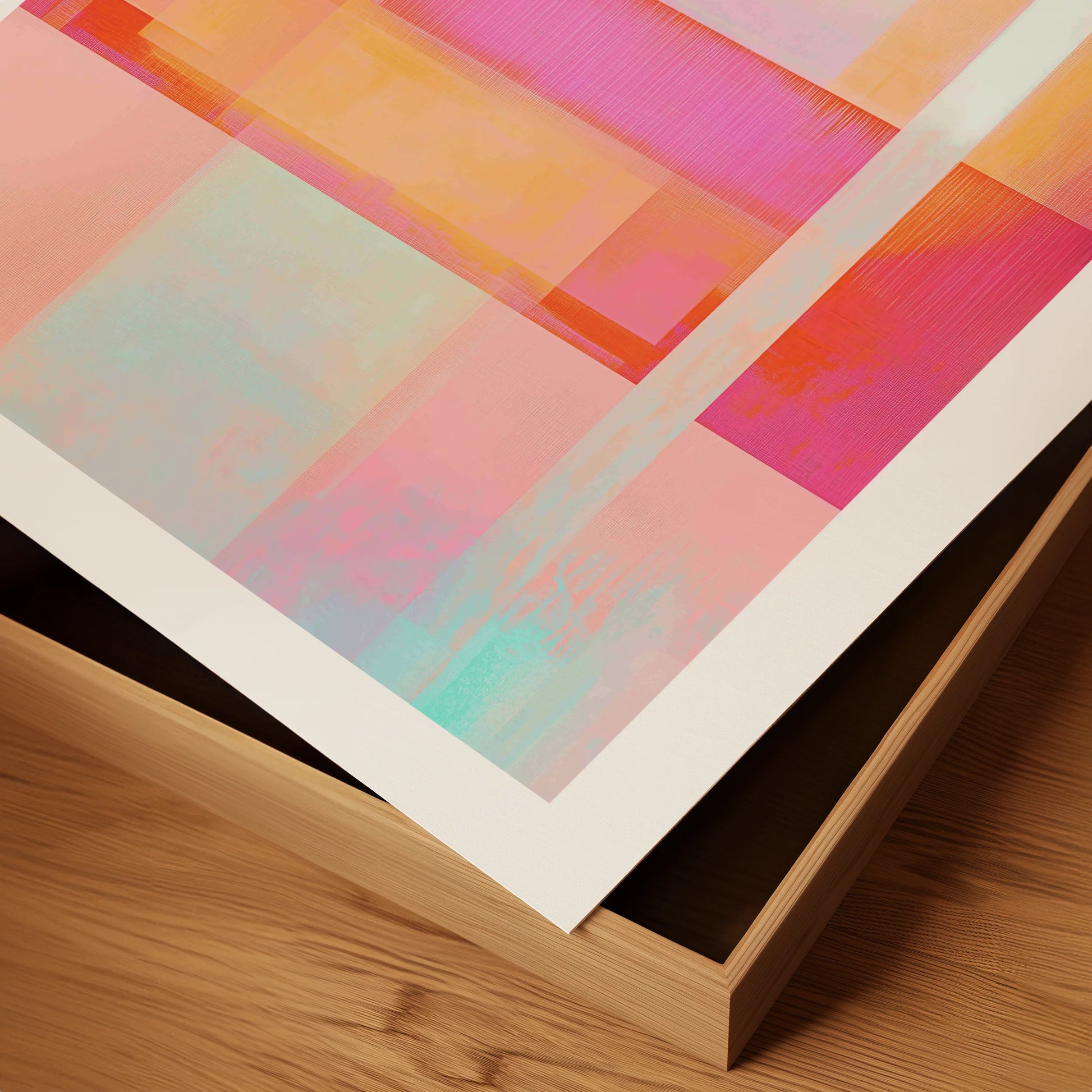 Bifurcated Pastel Starburst