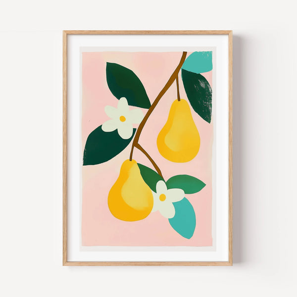 Blossom and Pear Study