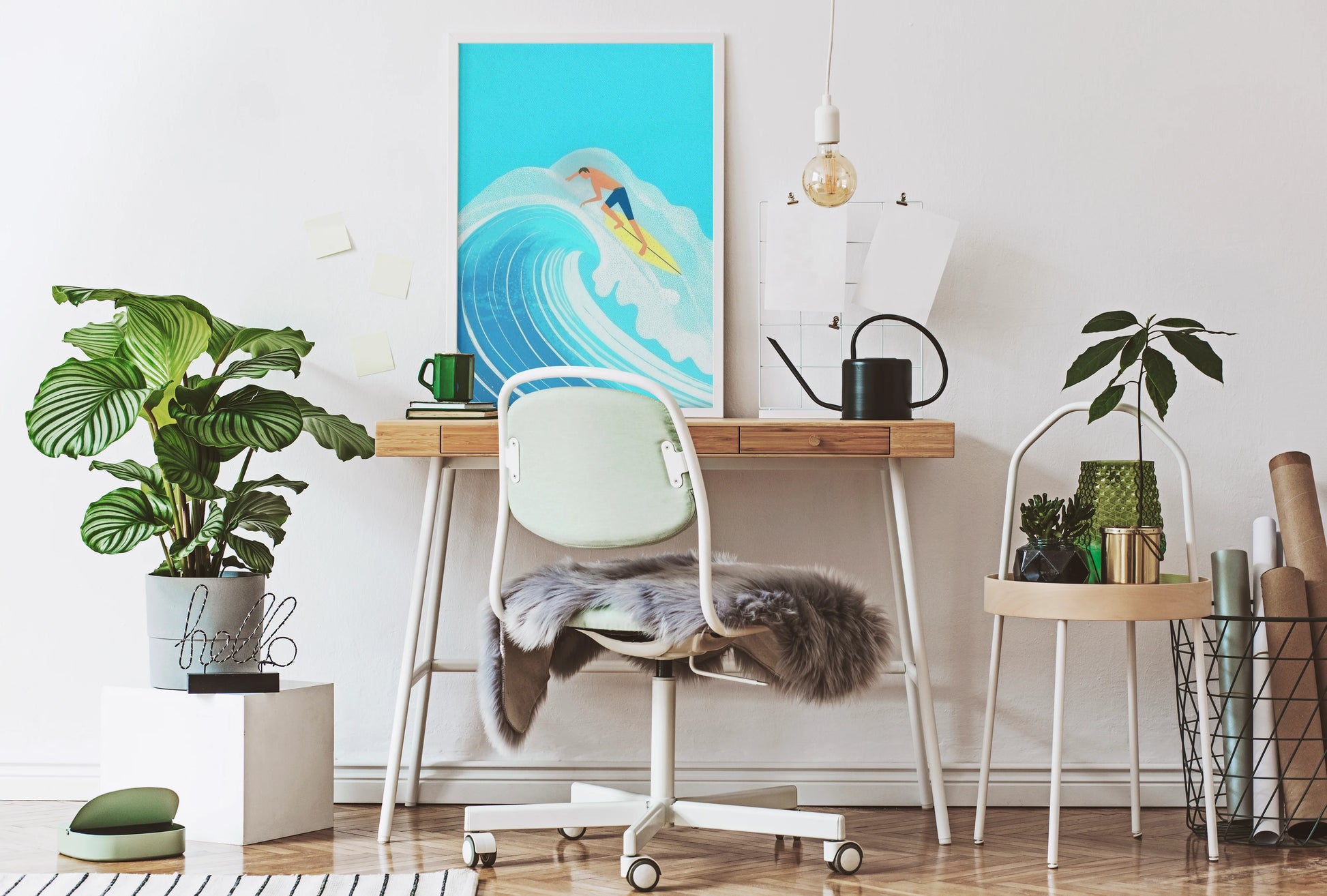 Blue Wave Surfer