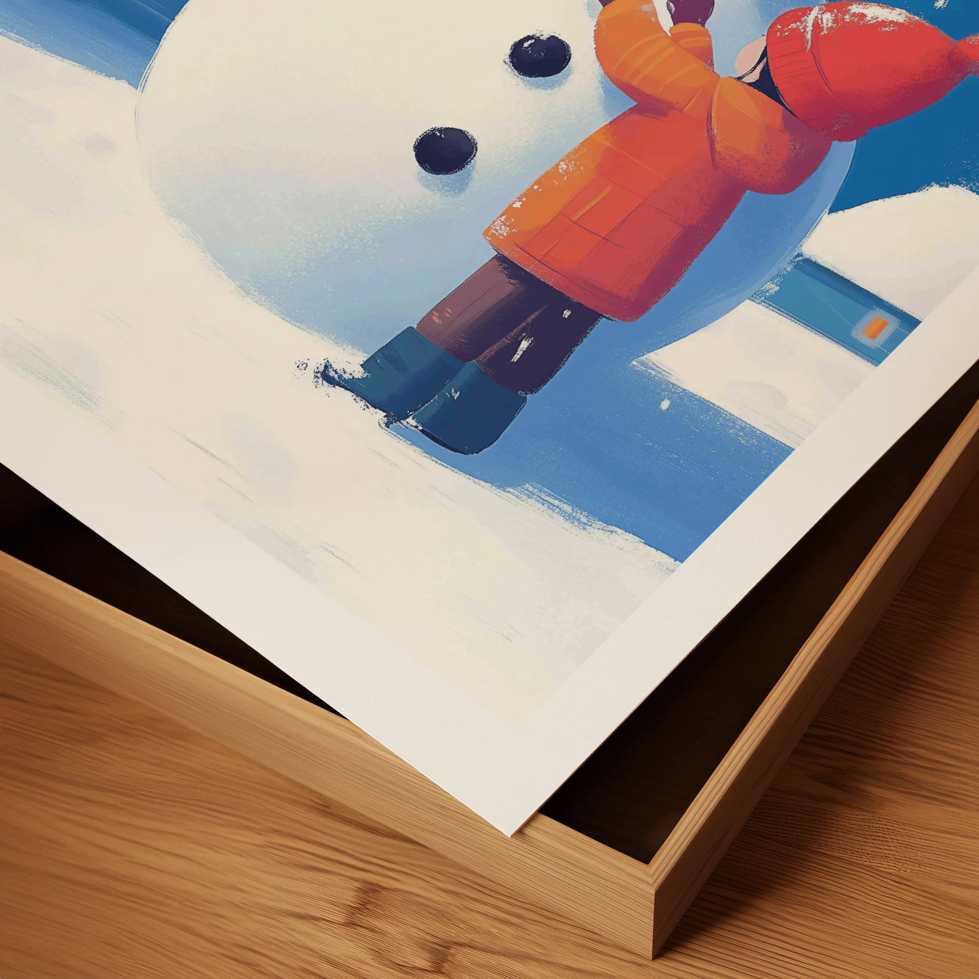 Building My Snowman Friend