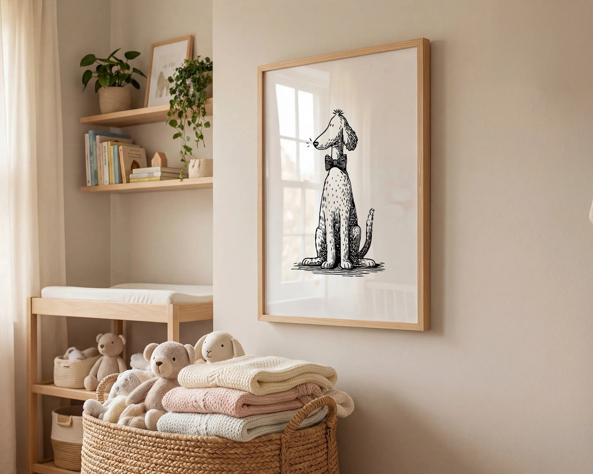Dapper Dog Ink Portrait