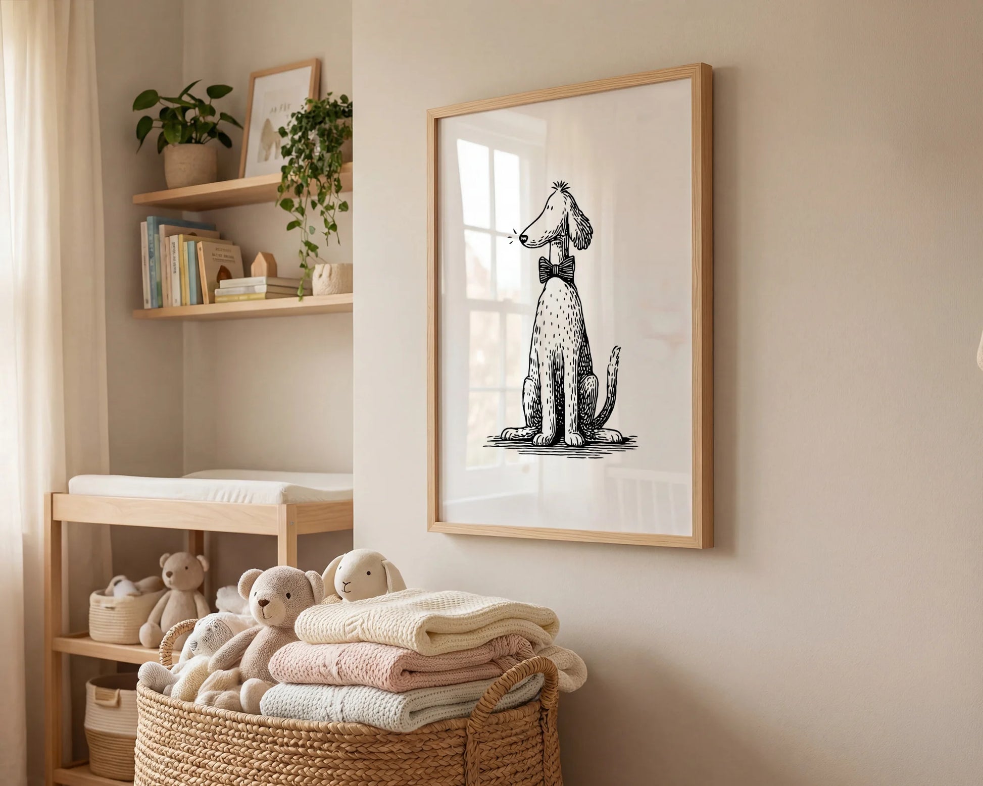 Dapper Dog Ink Portrait