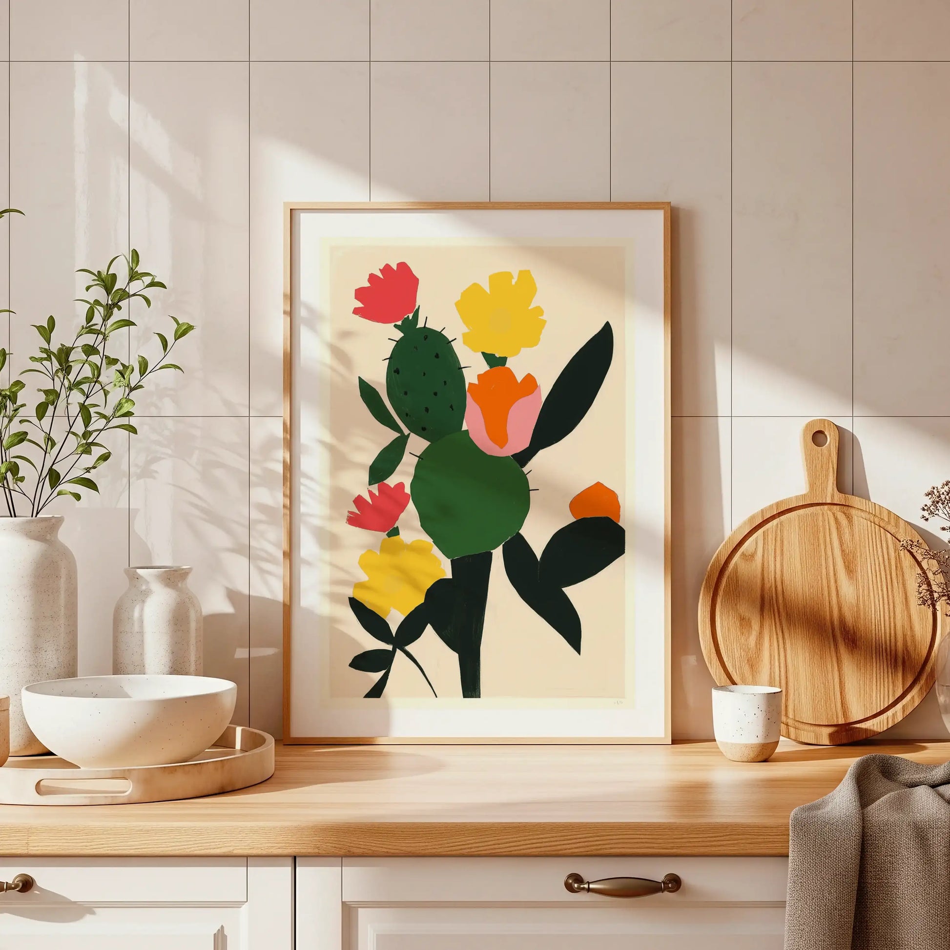 Desert Abstract Blooms 1