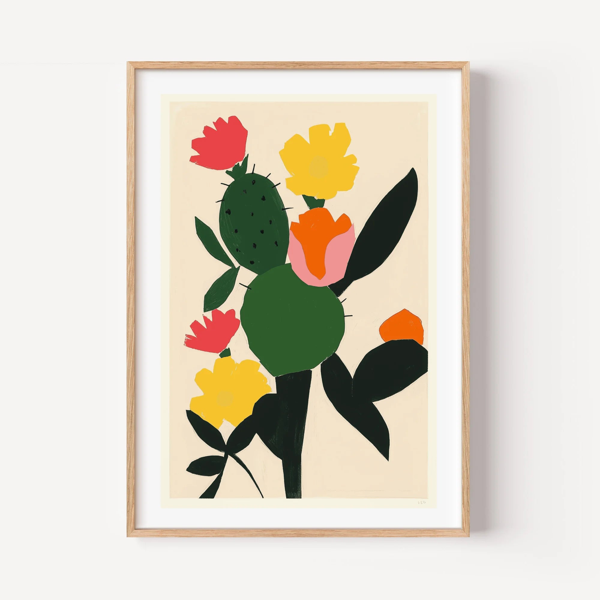 Desert Abstract Blooms 1