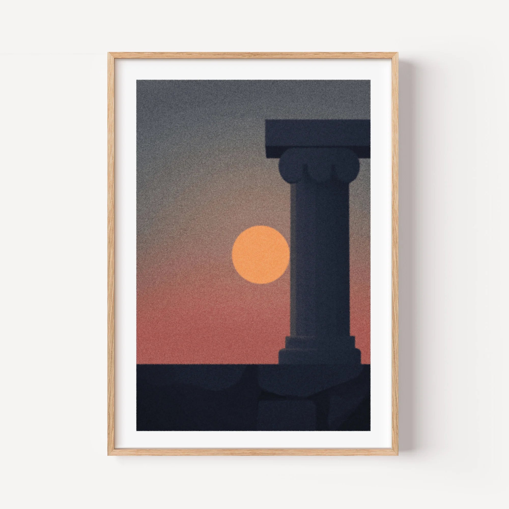Dusk at the Temple