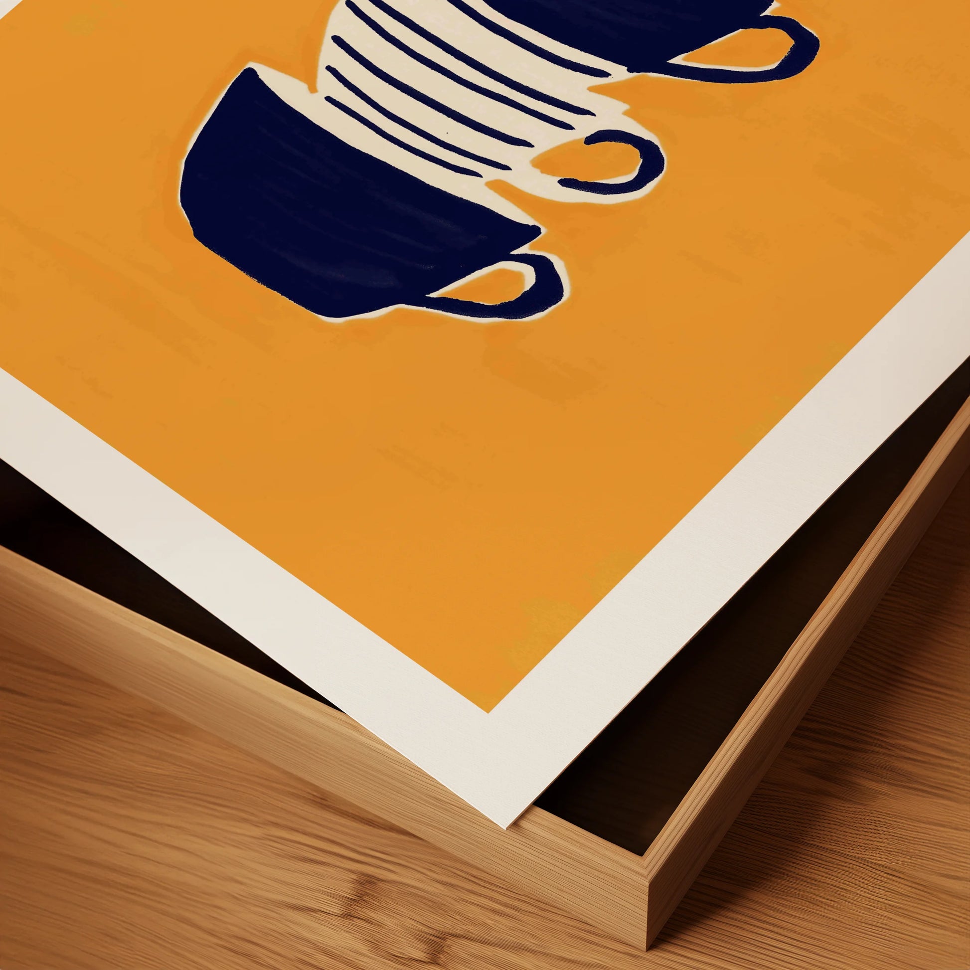 Indigo Tea Cup Totem