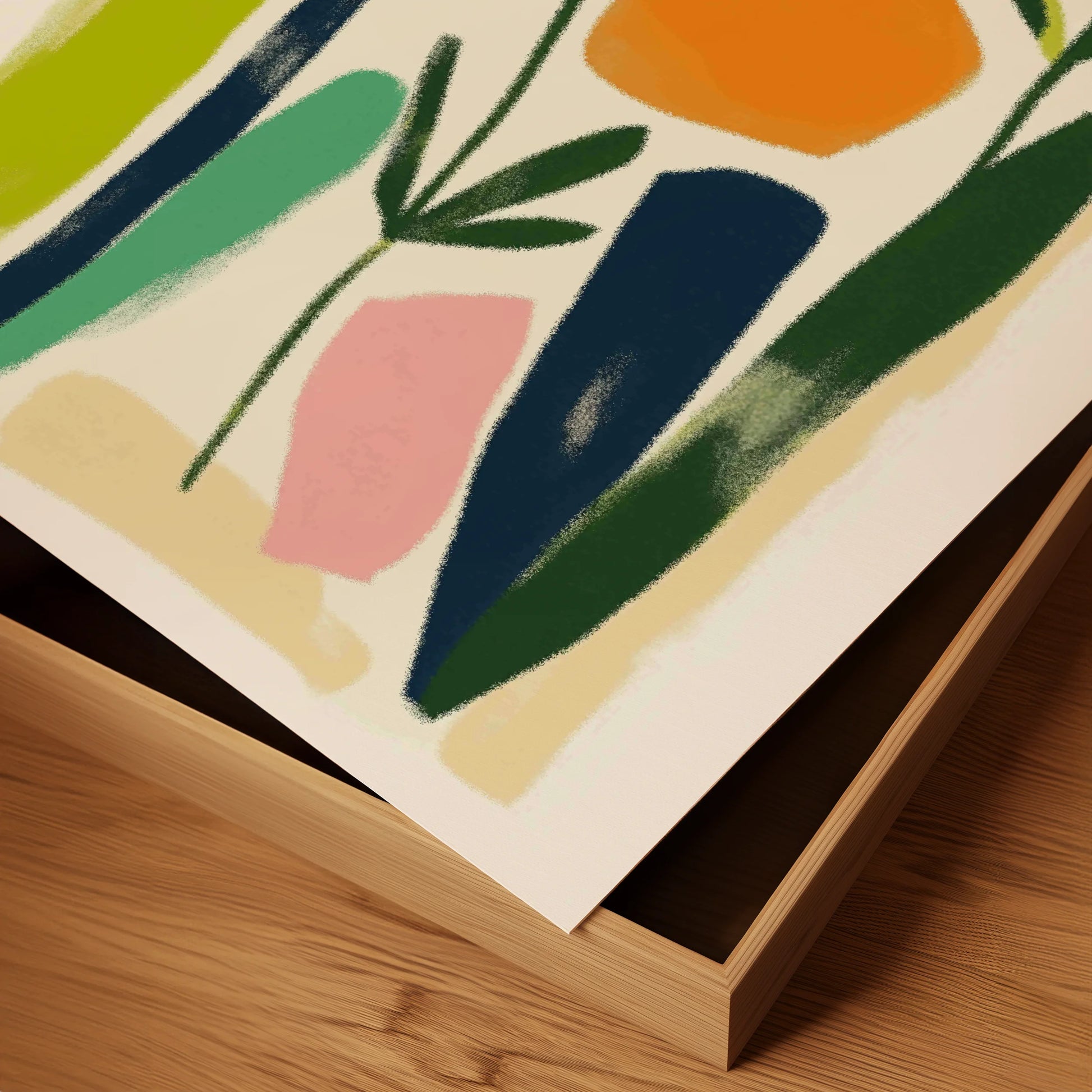 Joyful Garden Lithograph