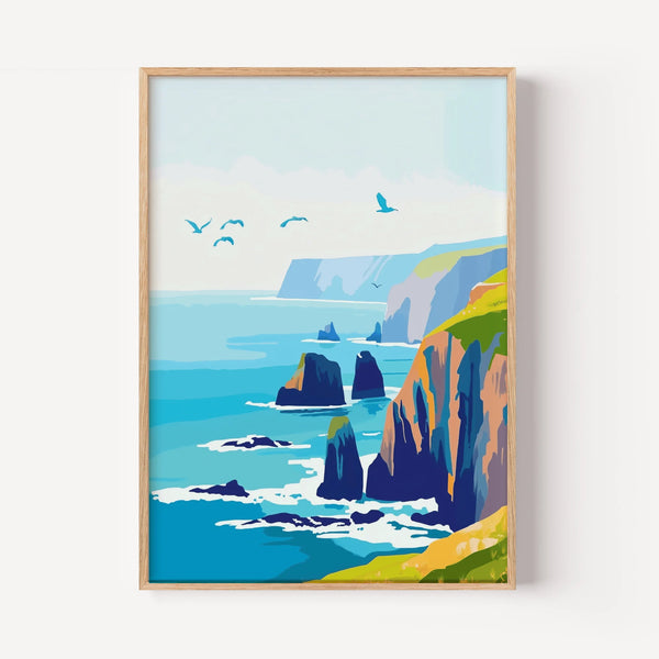 Majestic Scottish Cliffs