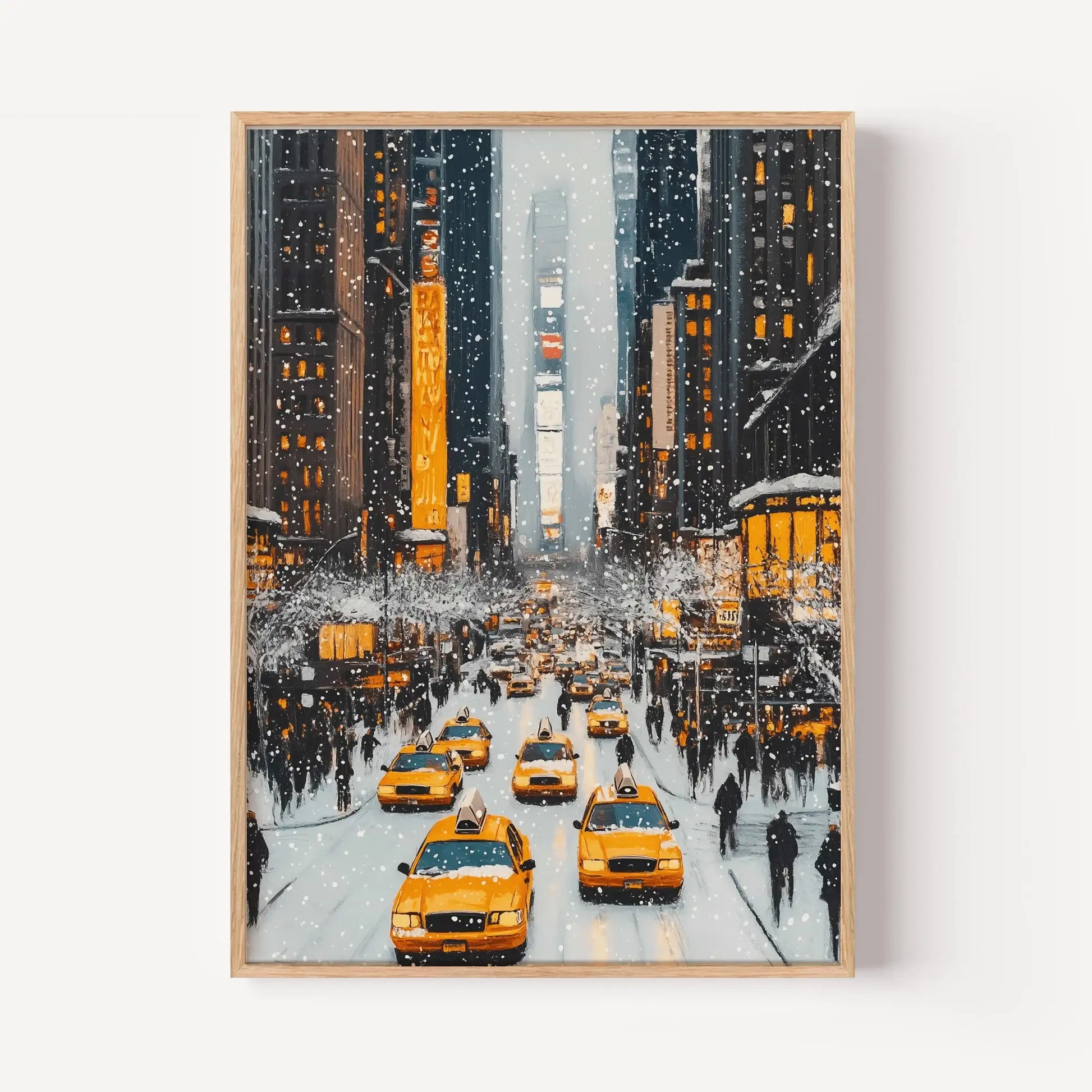 Manhattan Winter Rush