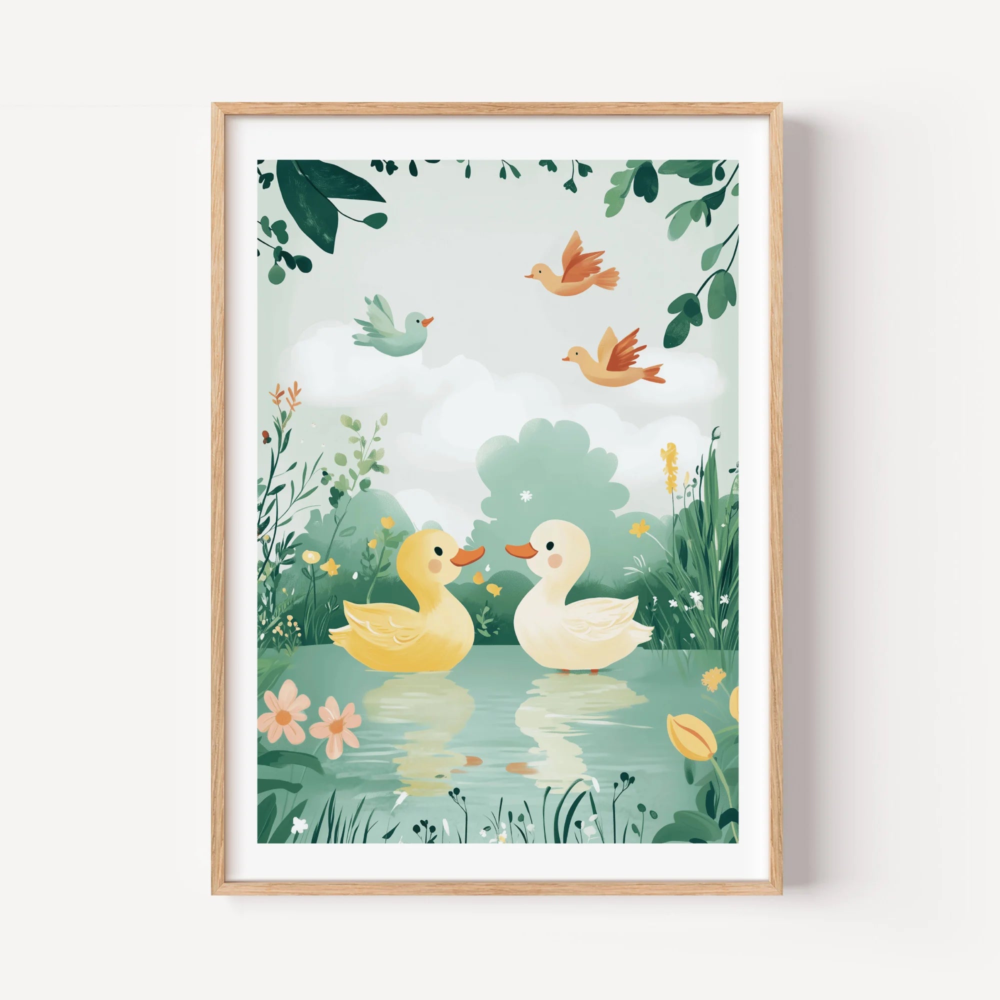 Meeting at the Lily Pond