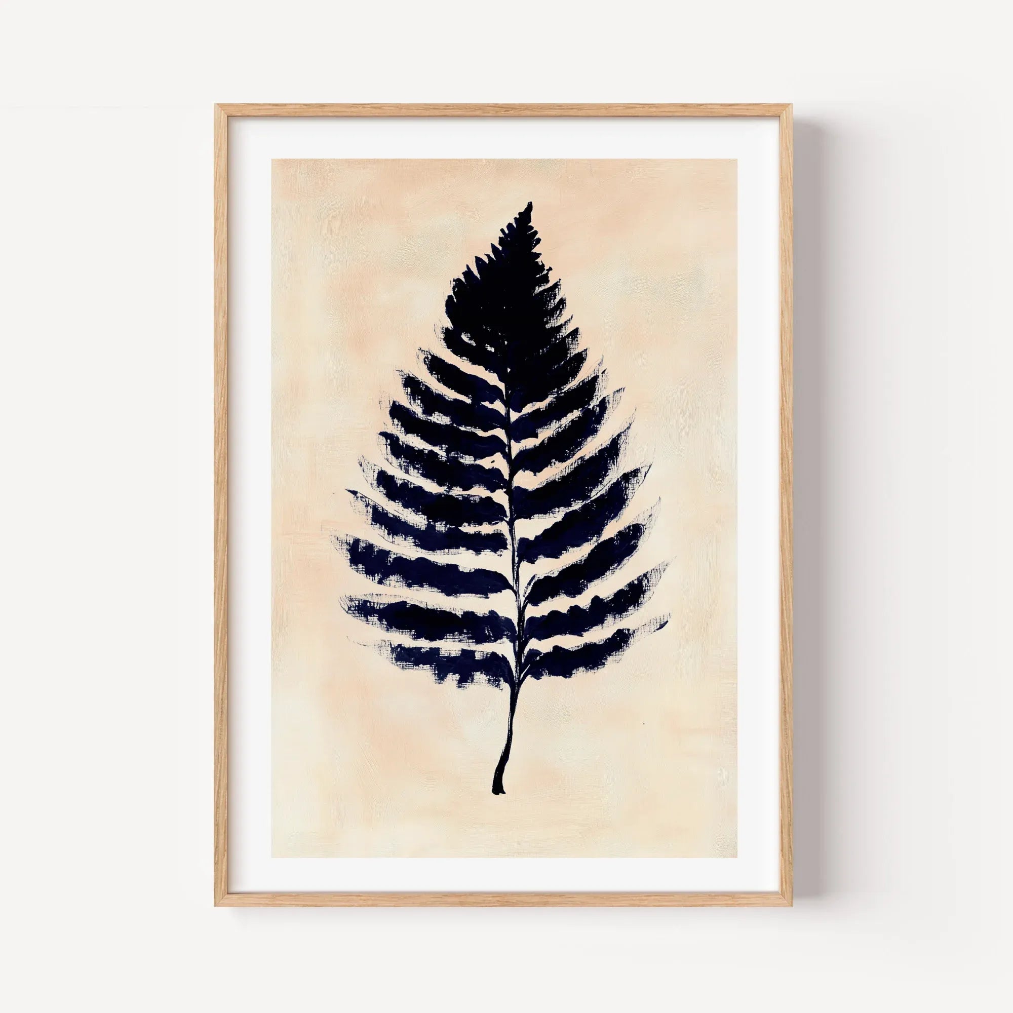Minimalist Botanical Fern