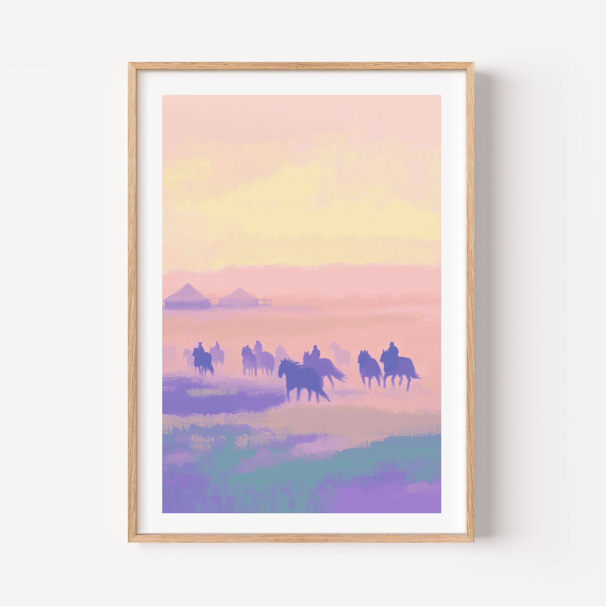 Pastel Gallop 1
