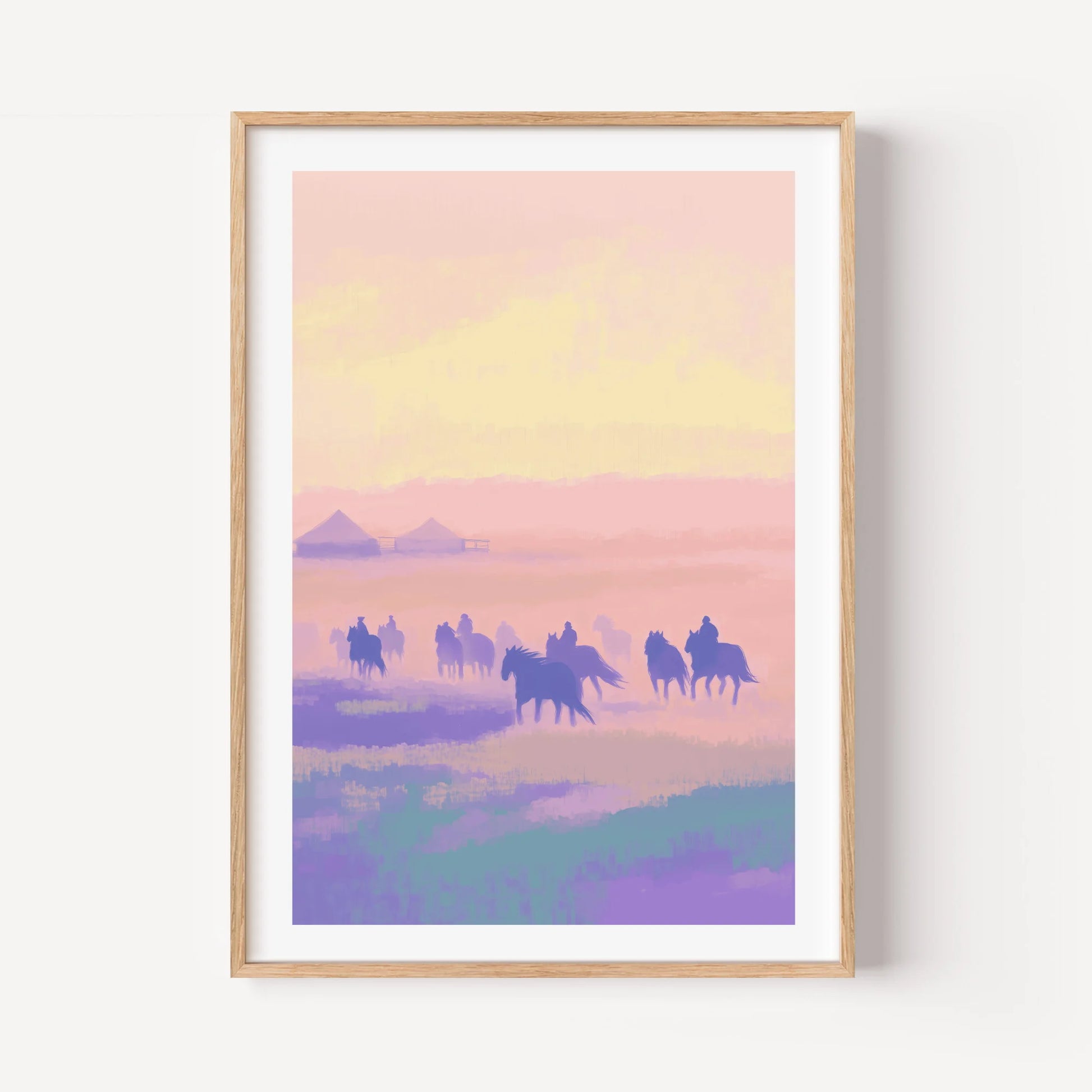 Pastel Gallop 1