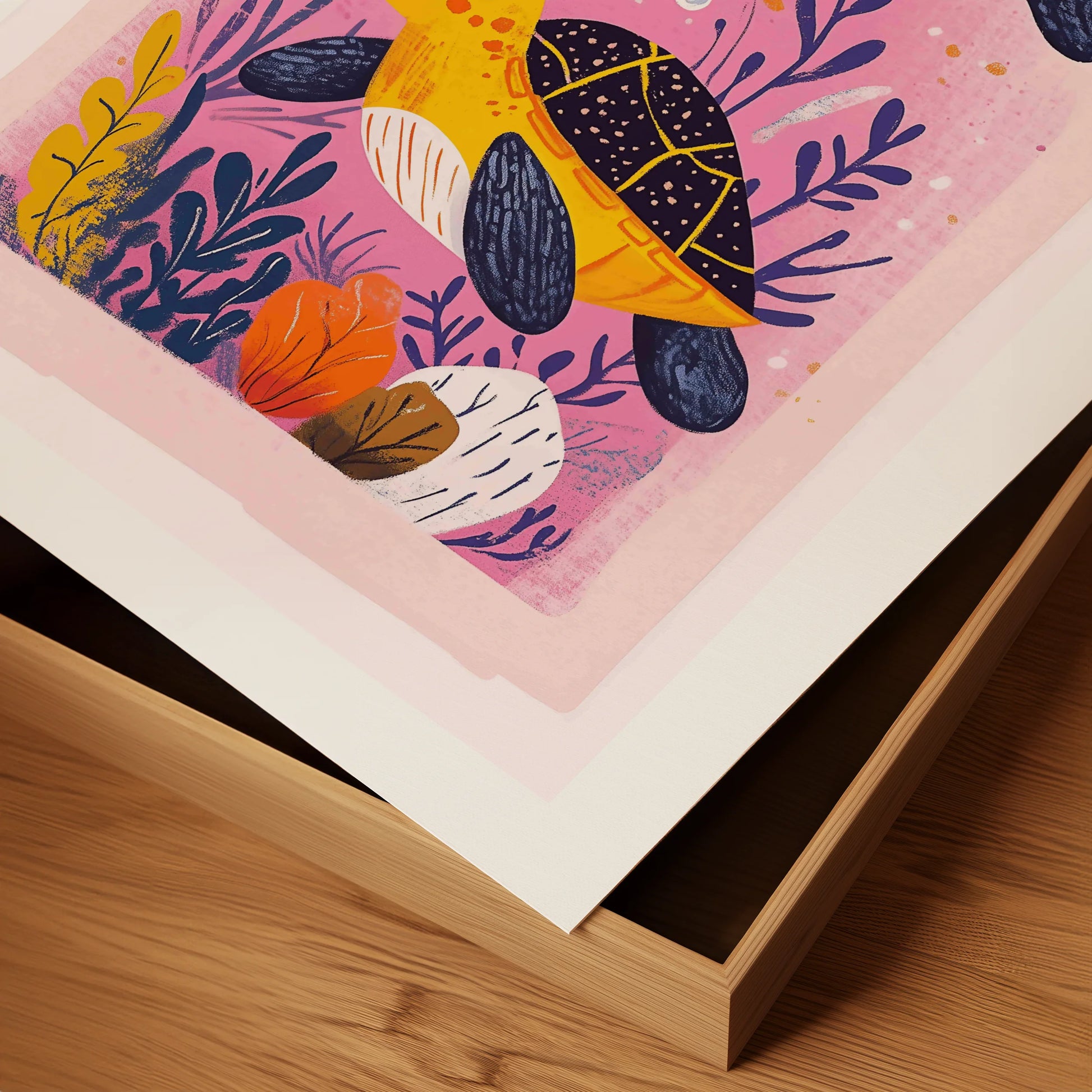 Pink Reef Turtles