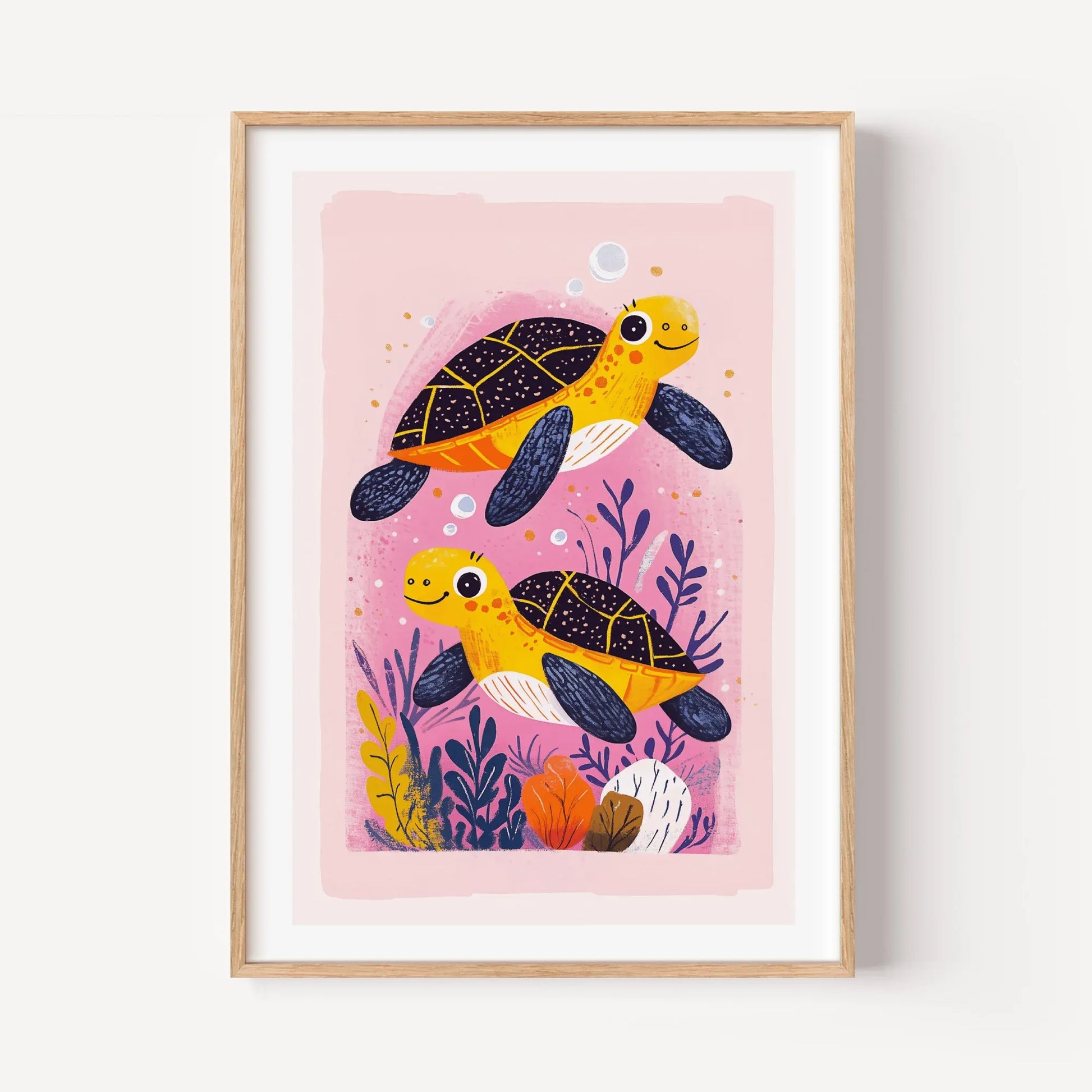 Pink Reef Turtles