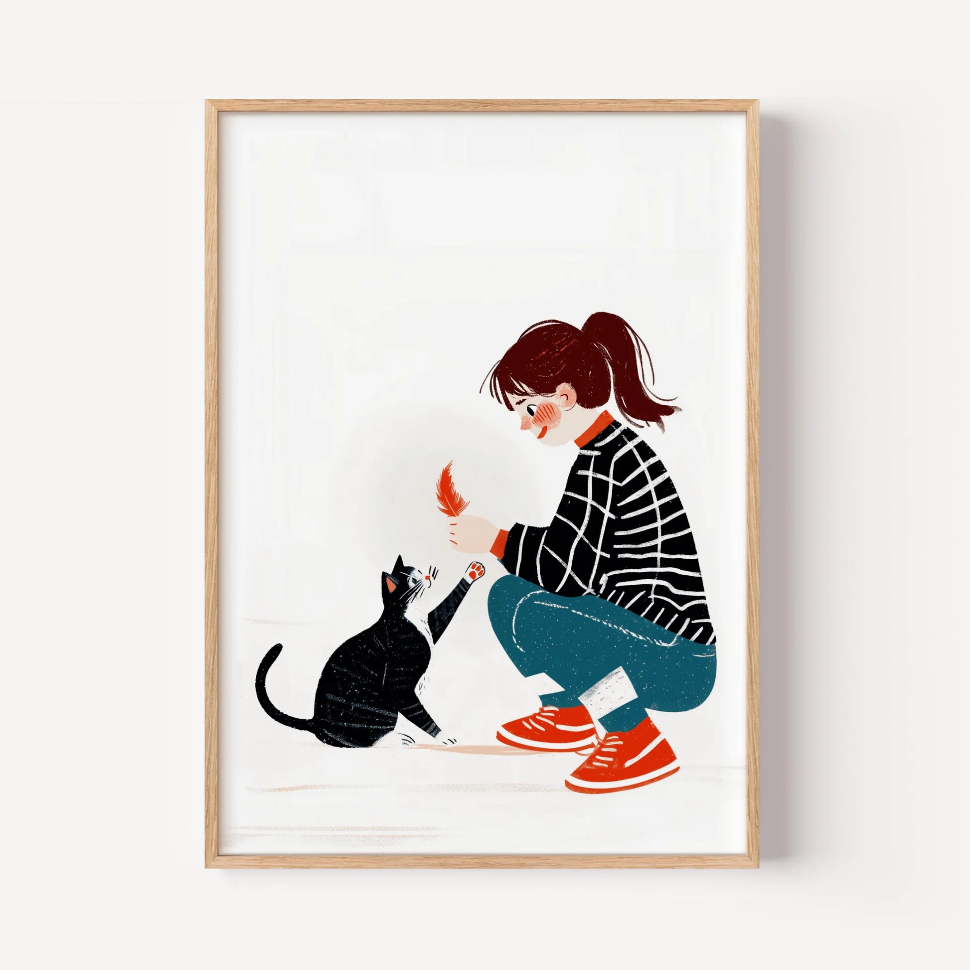Playtime with a Furry Friend