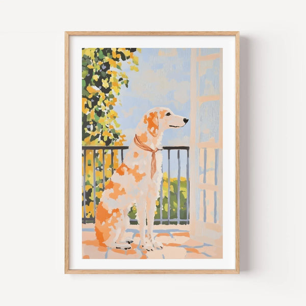 Regal Borzoi's Balcony
