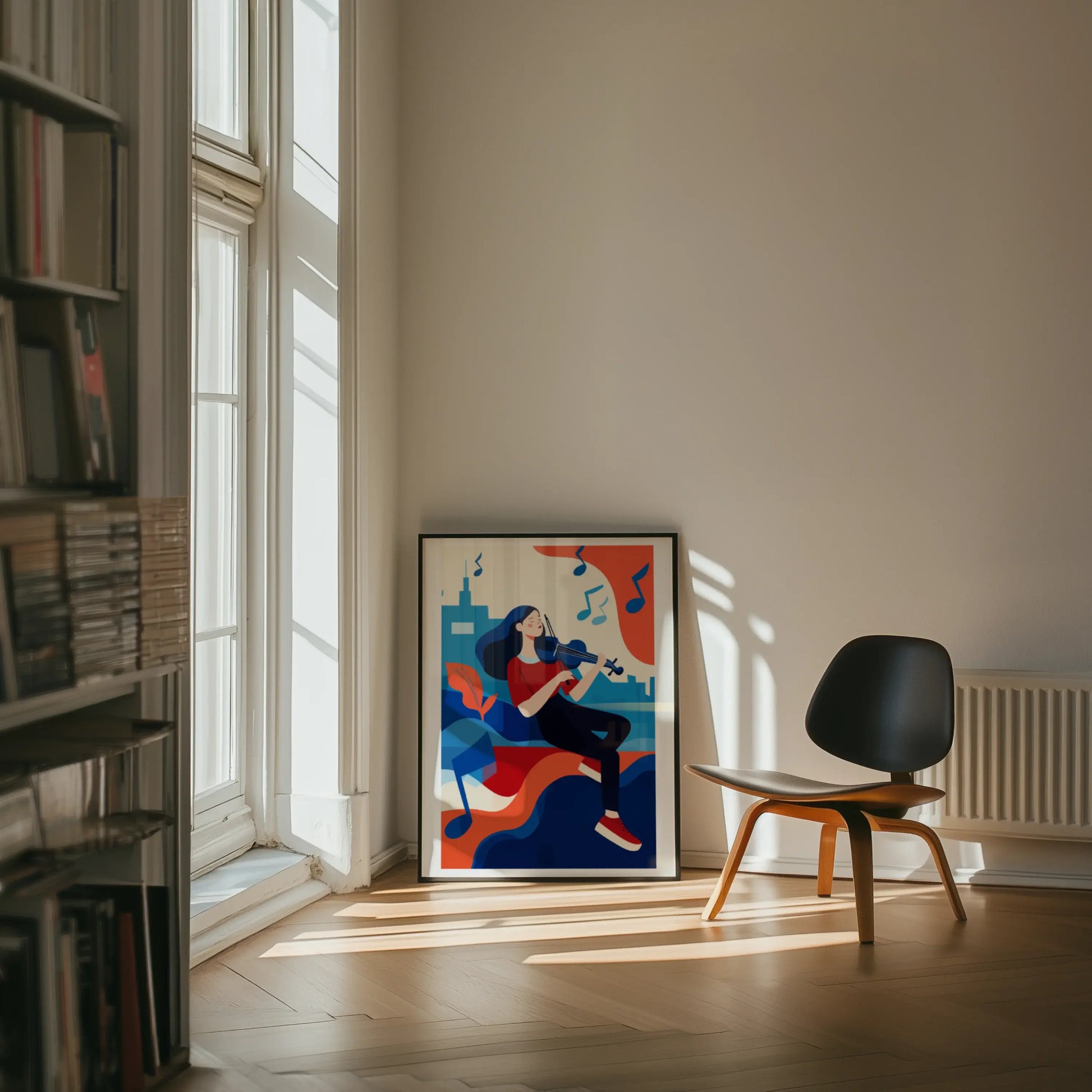 Rhythm in Red and Blue