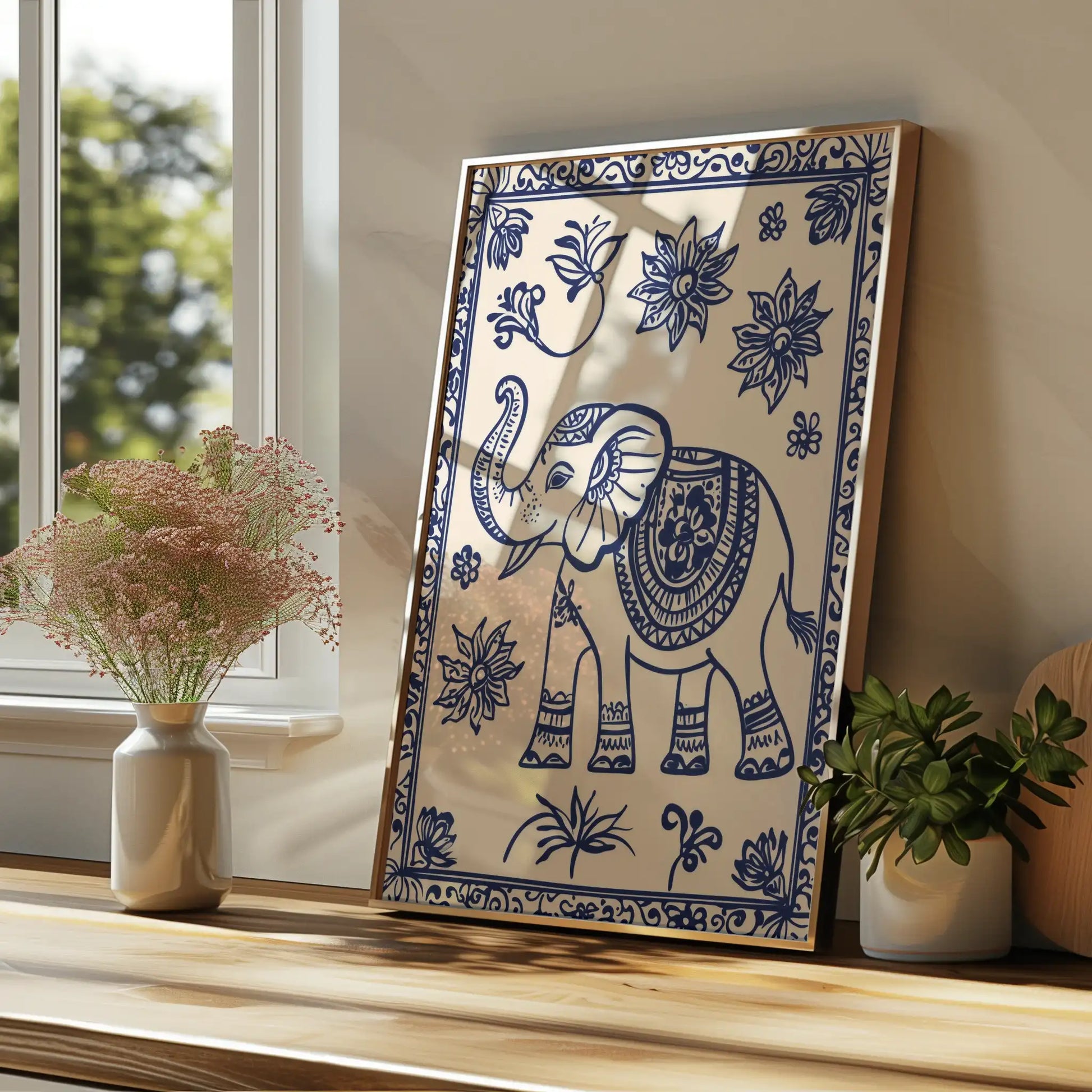 Sacred Blue Elephant 1