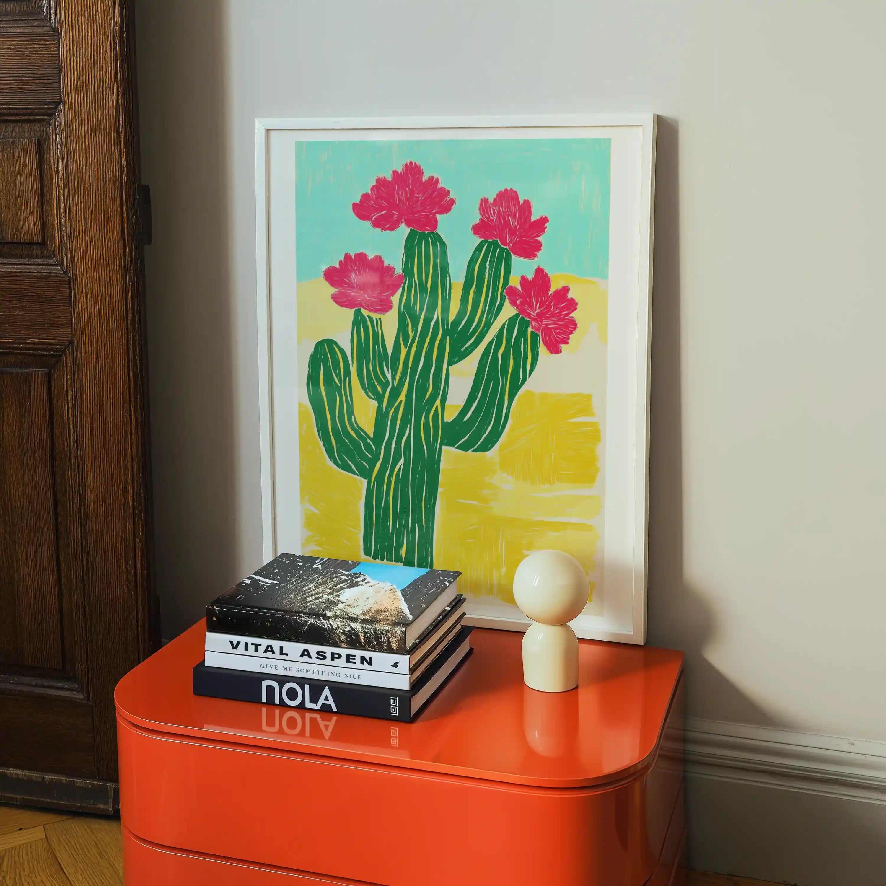 Saguaro in Bloom
