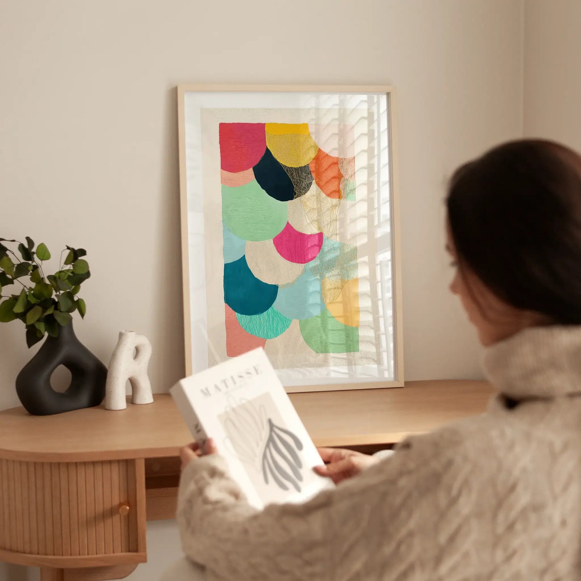 Stacked Pastel Circles