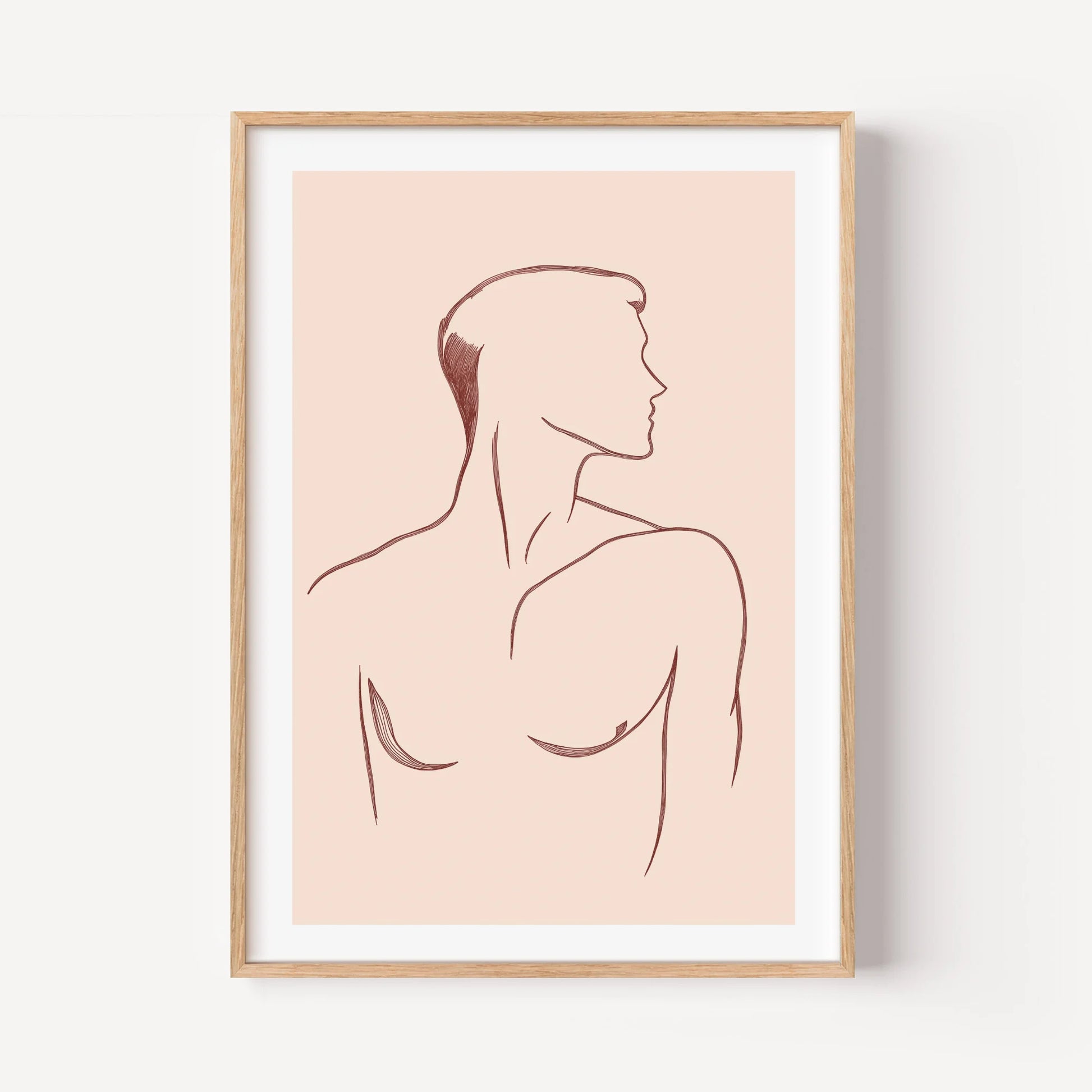 Stoic Profile Sketch 1