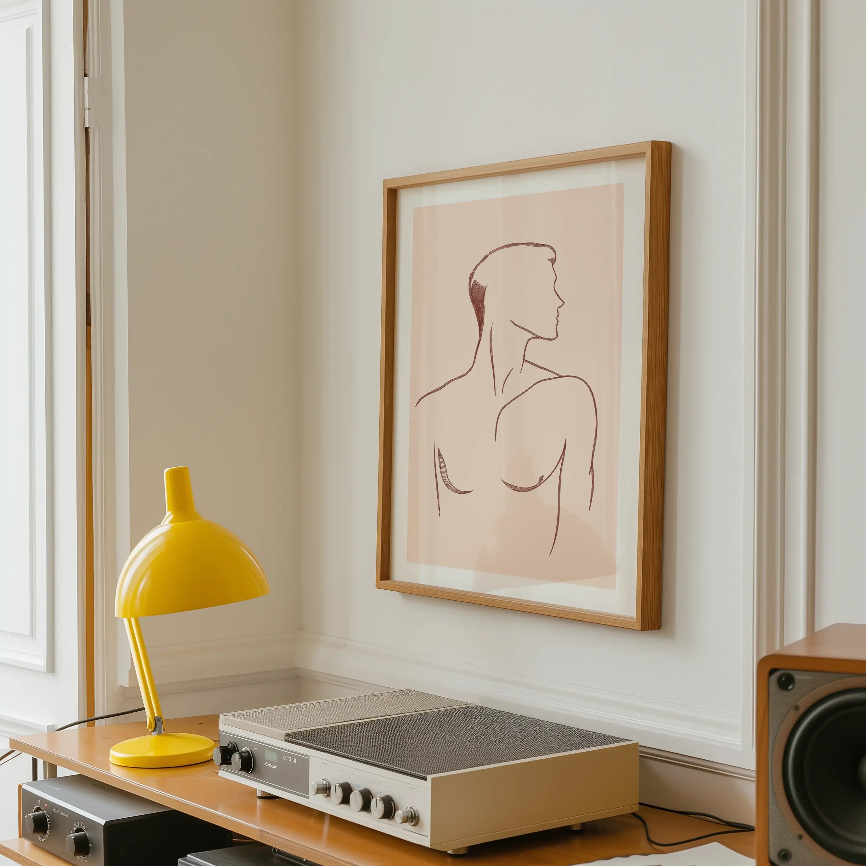 Stoic Profile Sketch 1
