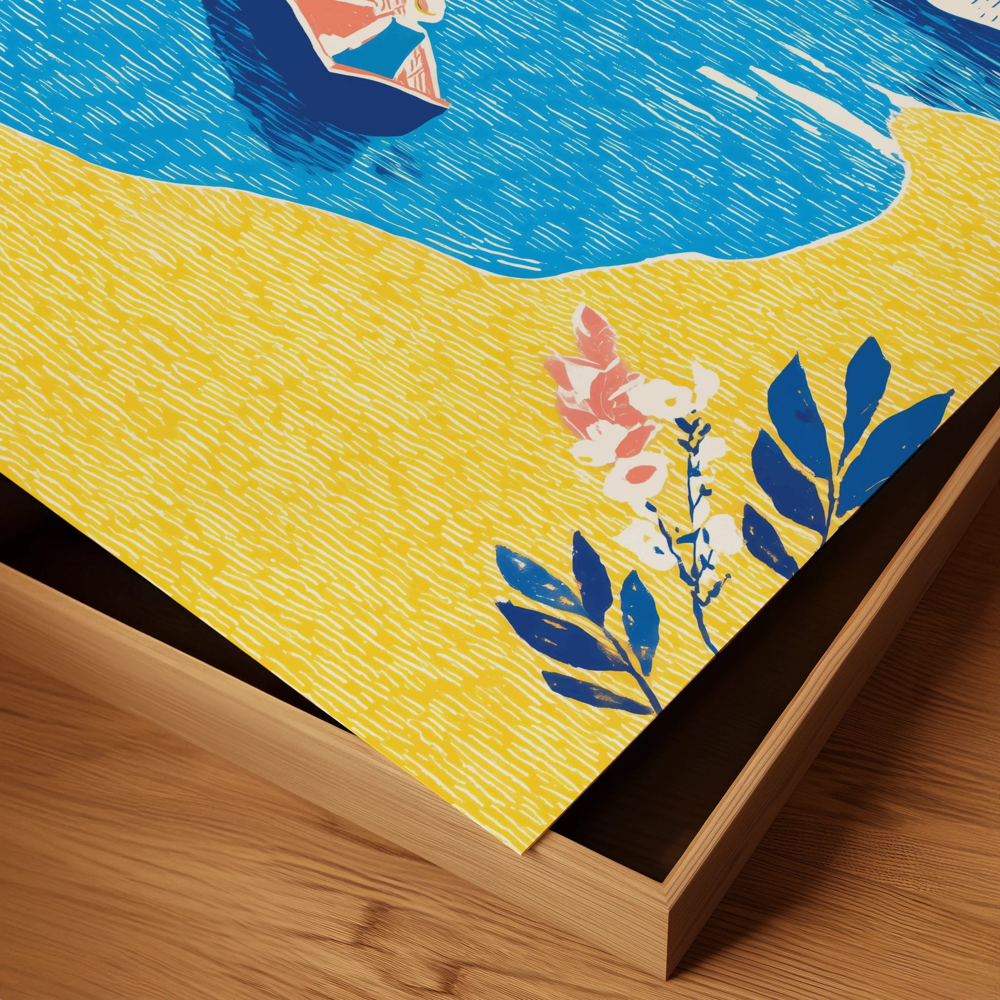The Blue Sea Boat