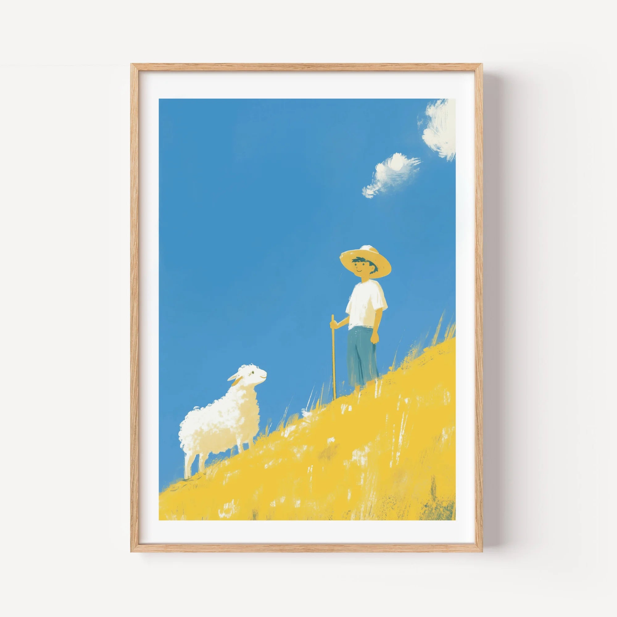 The Boy And Sheep