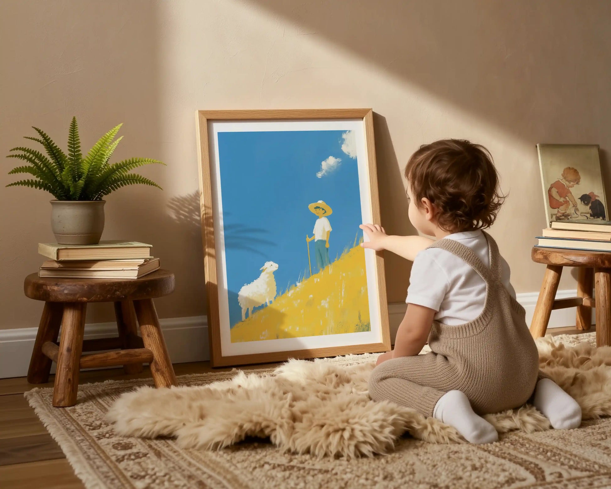 The Boy And Sheep