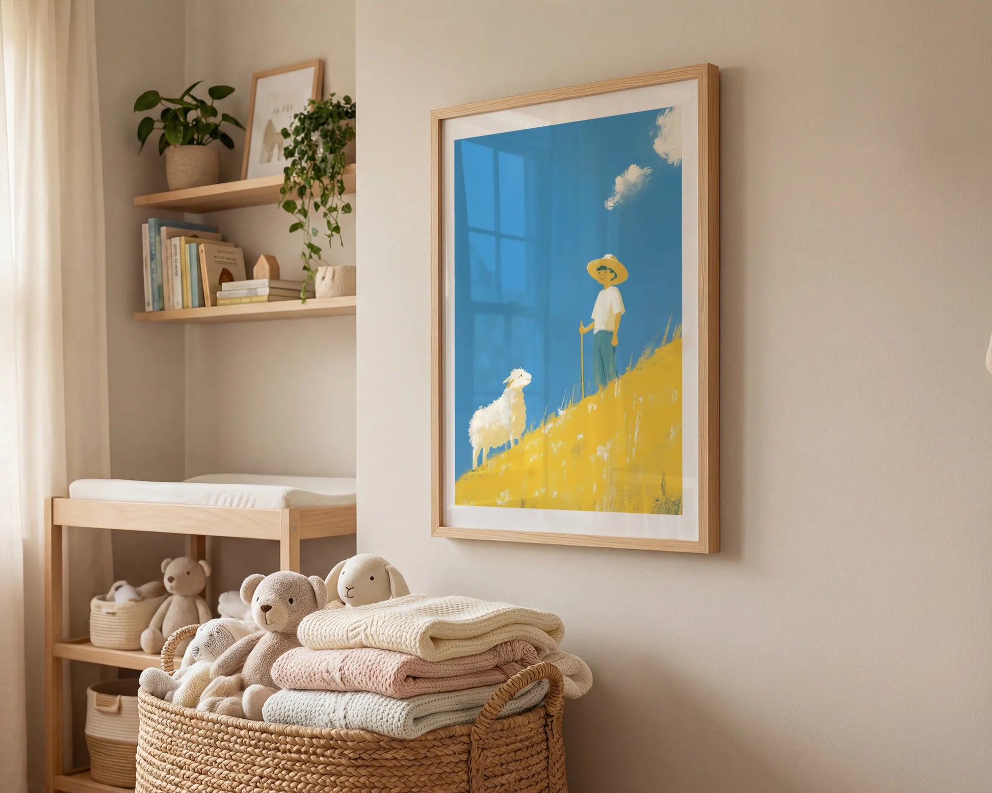 The Boy And Sheep