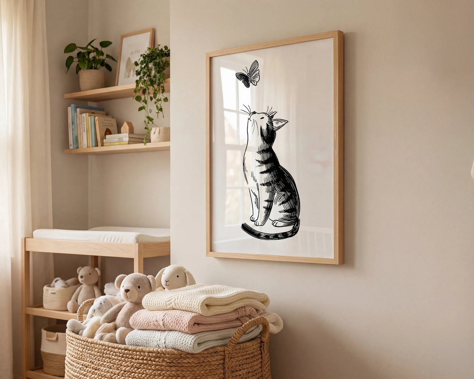 The Cat and the Butterfly