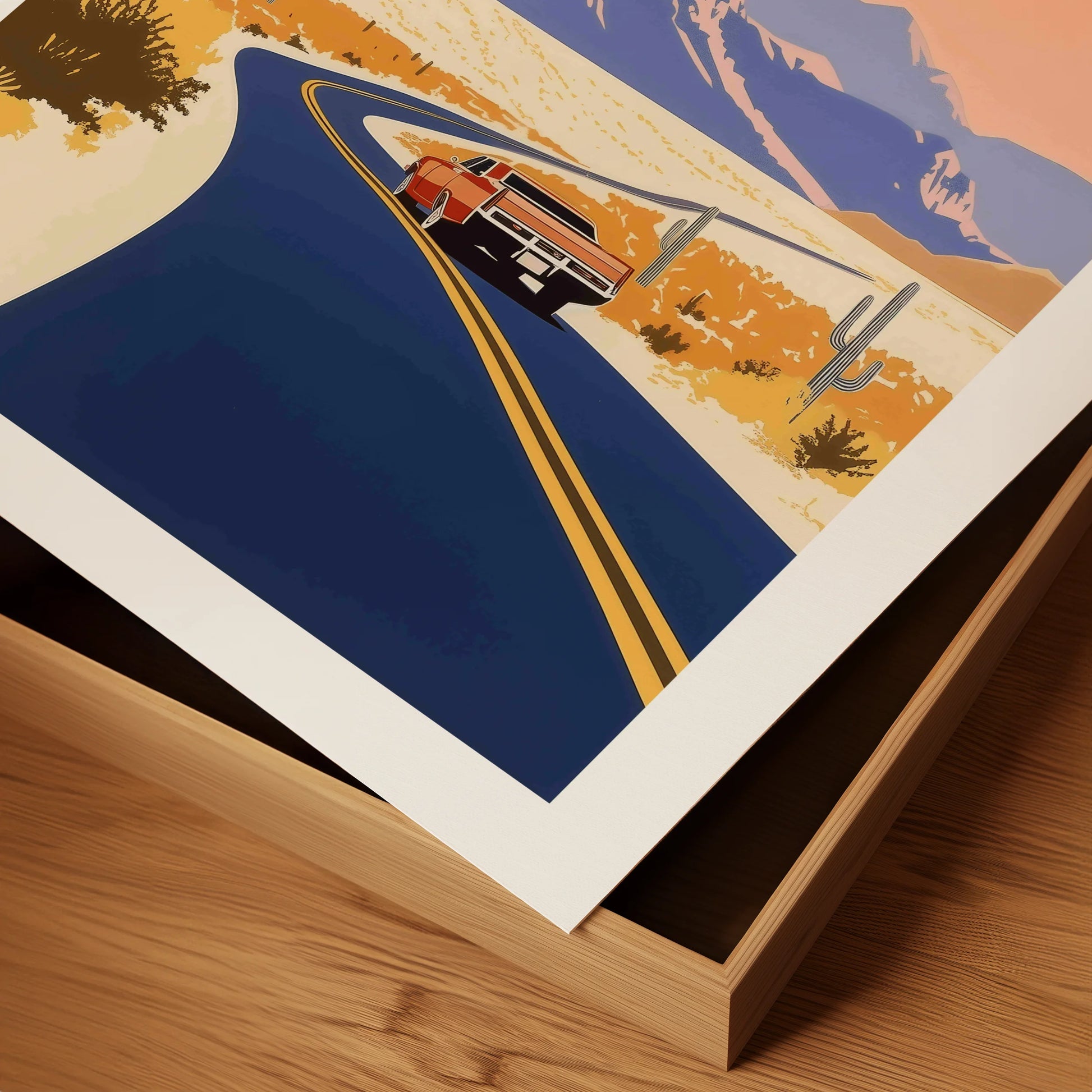The Desert Road Escape