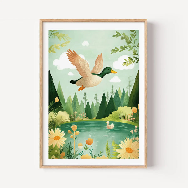 The Mallard's Flight