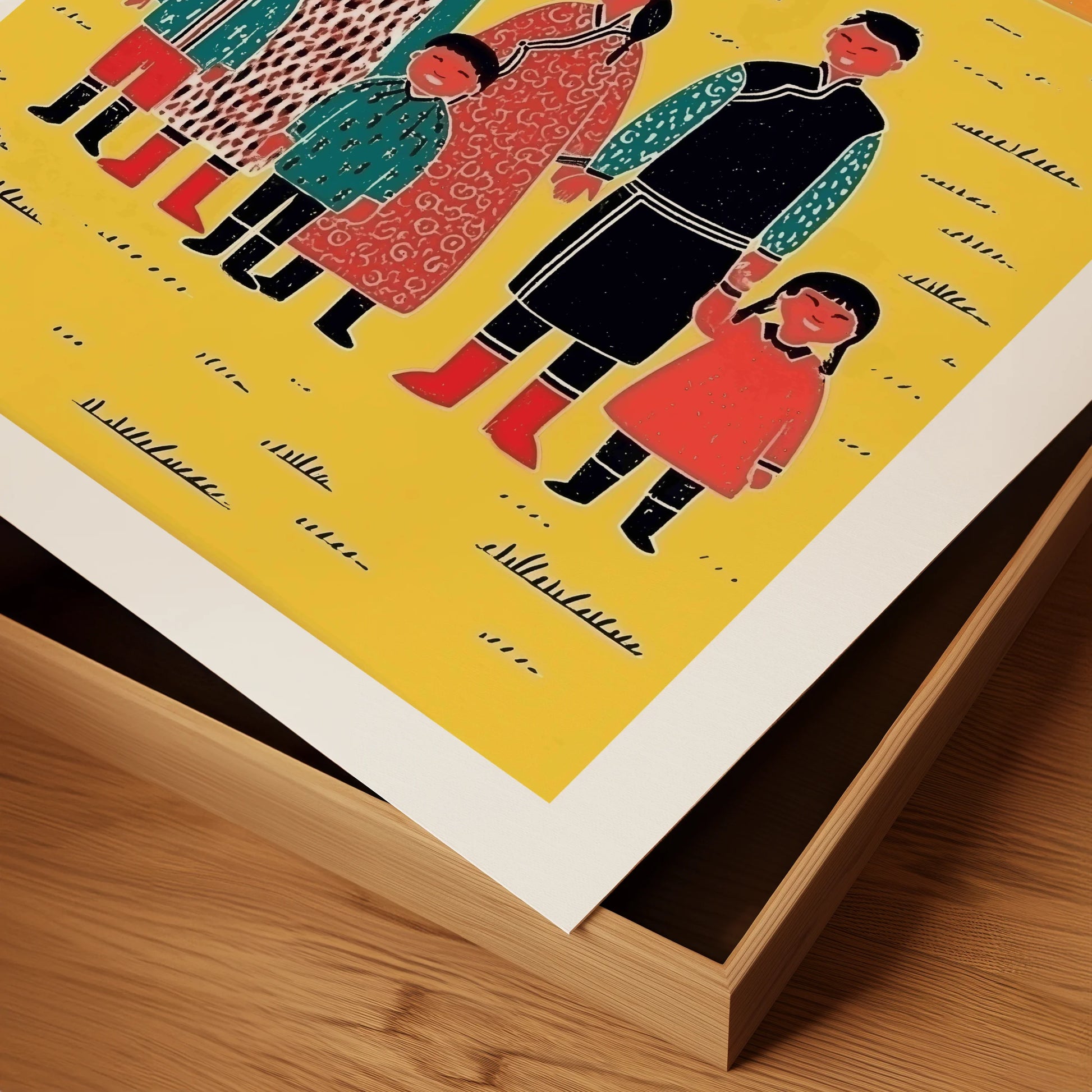 The Mongolian Nomad Family