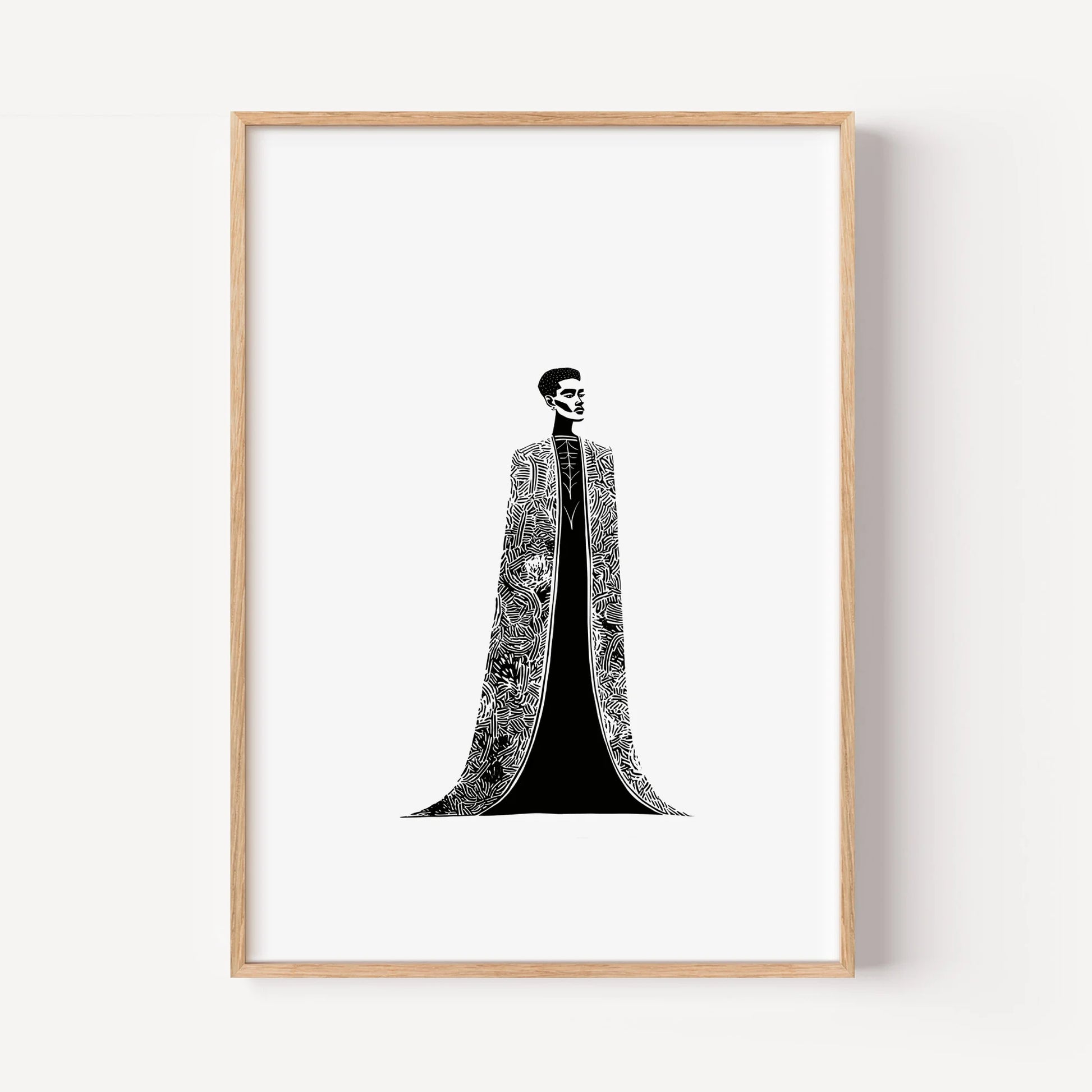 The Moroccan Caftan in Ink
