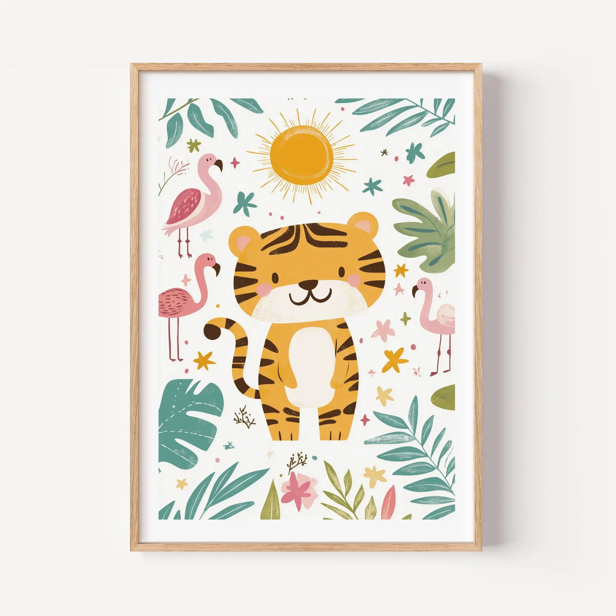 The Tiger and the Flamingos