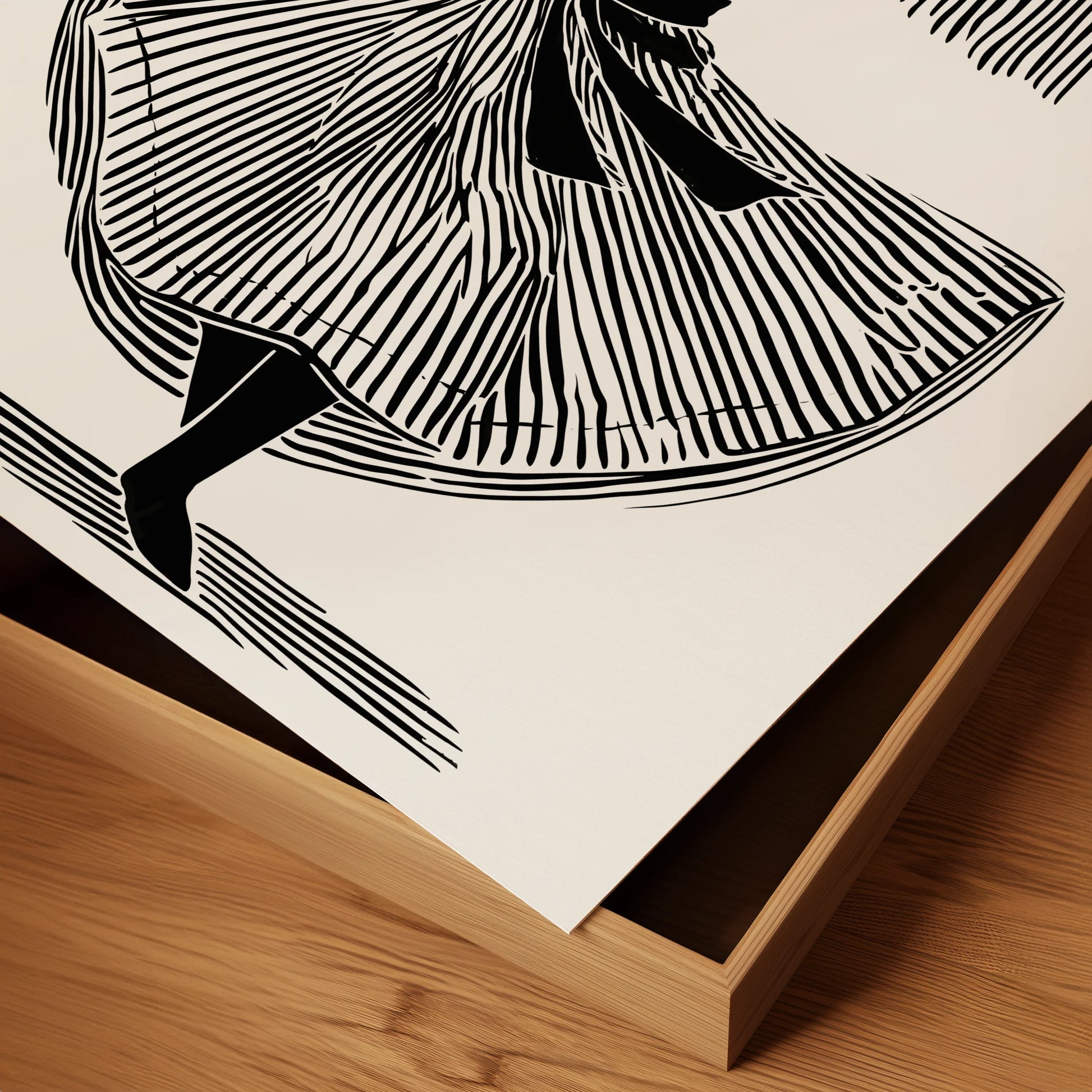 The Whirling Dervish in Ink