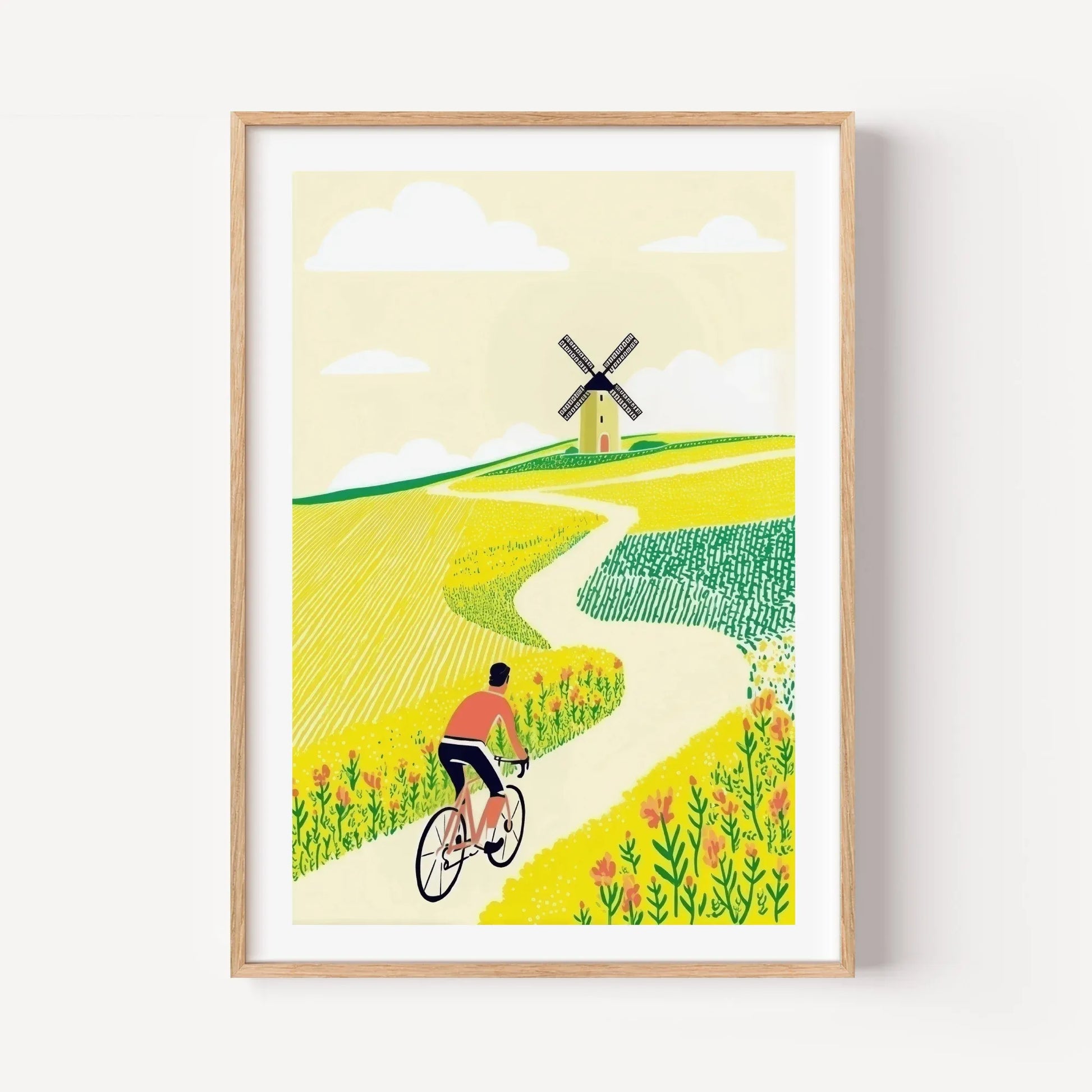 The Windmill Cyclist