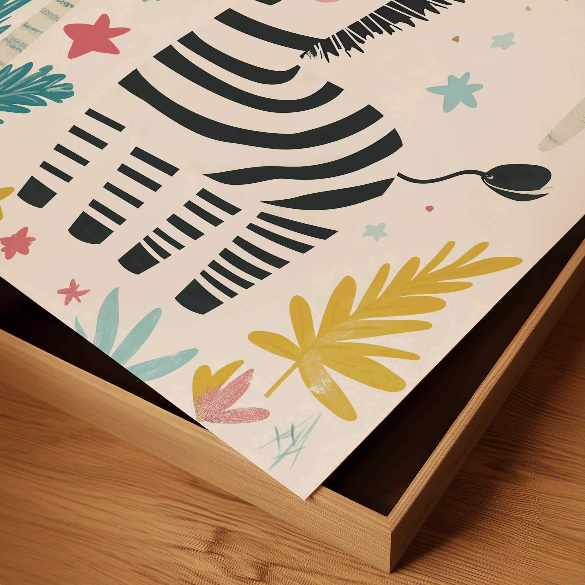 The Zebra in the Magic Jungle