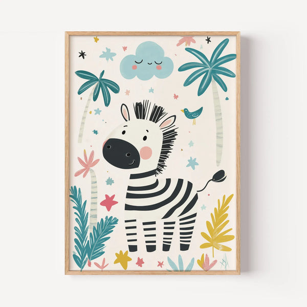 The Zebra in the Magic Jungle