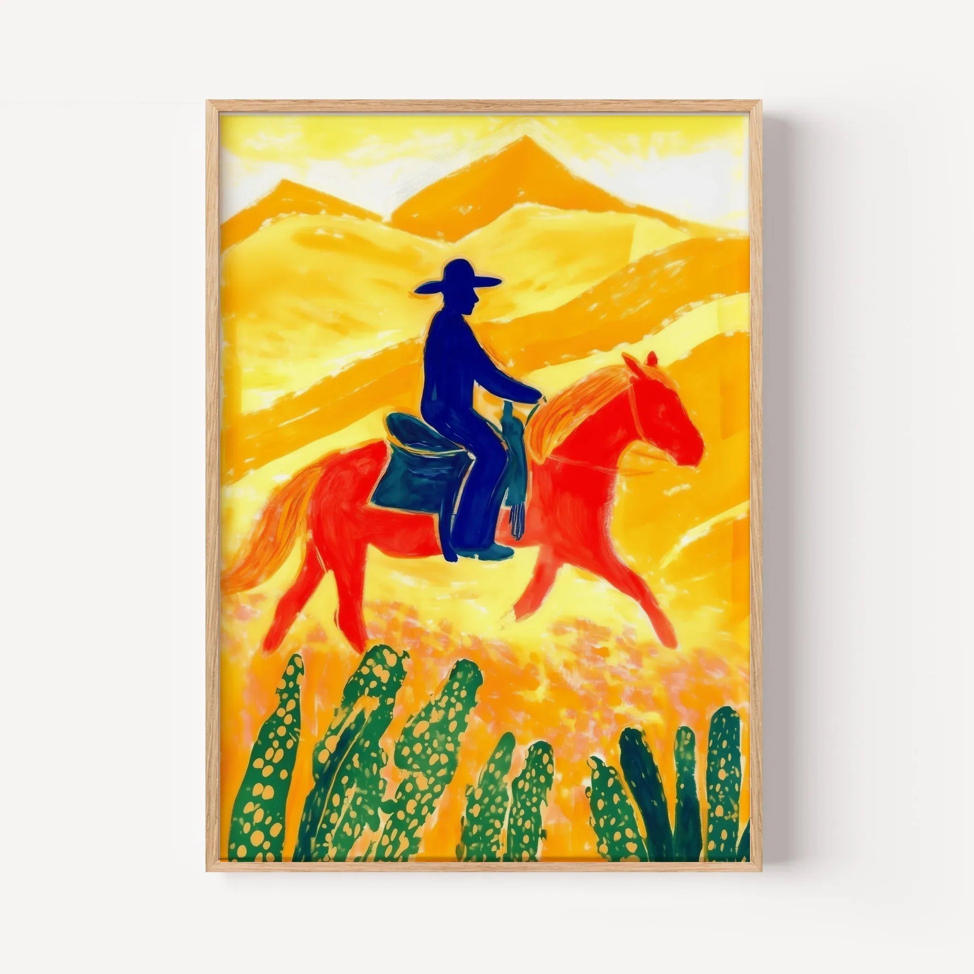 Twilight Rider in the Dunes