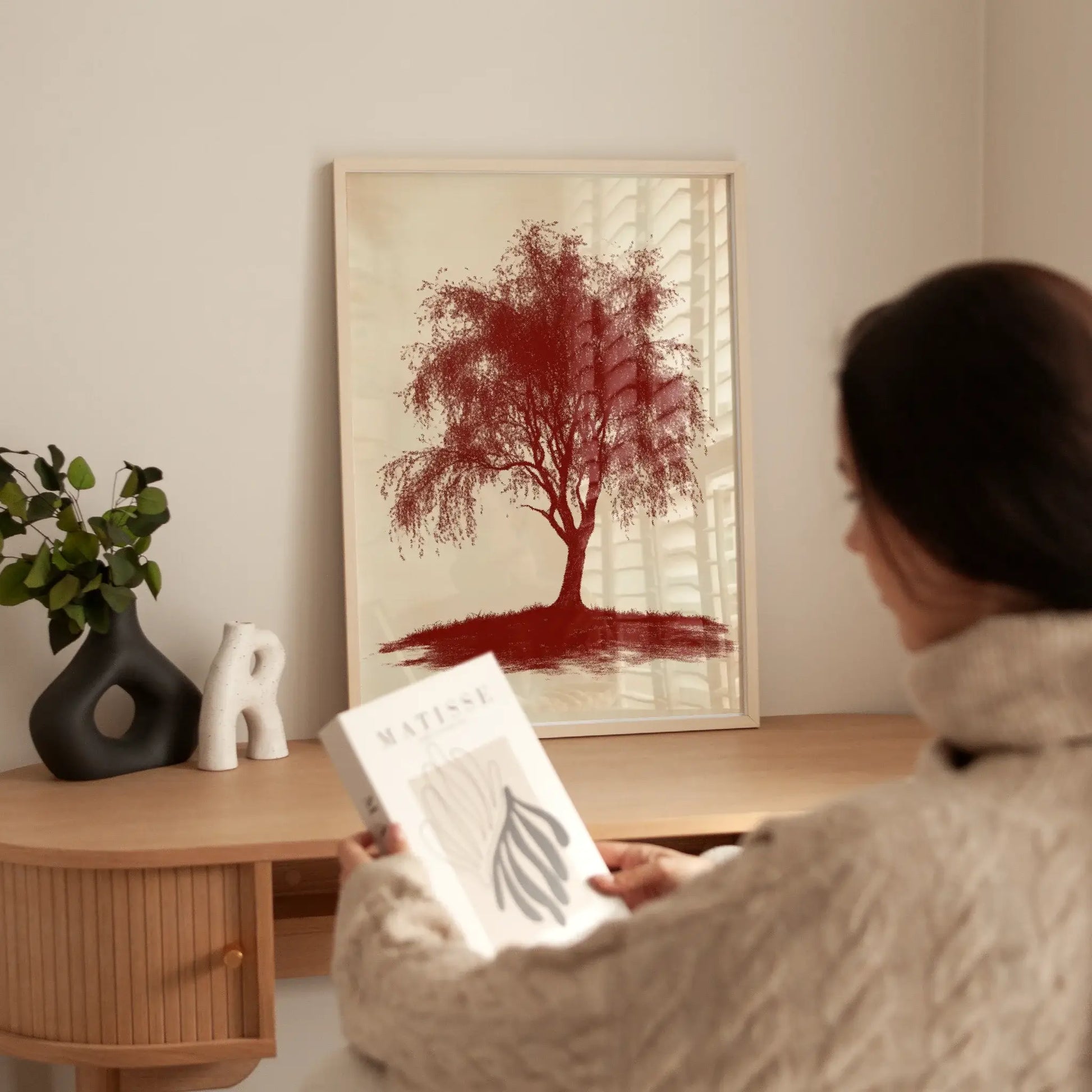 Vintage Willow Print
