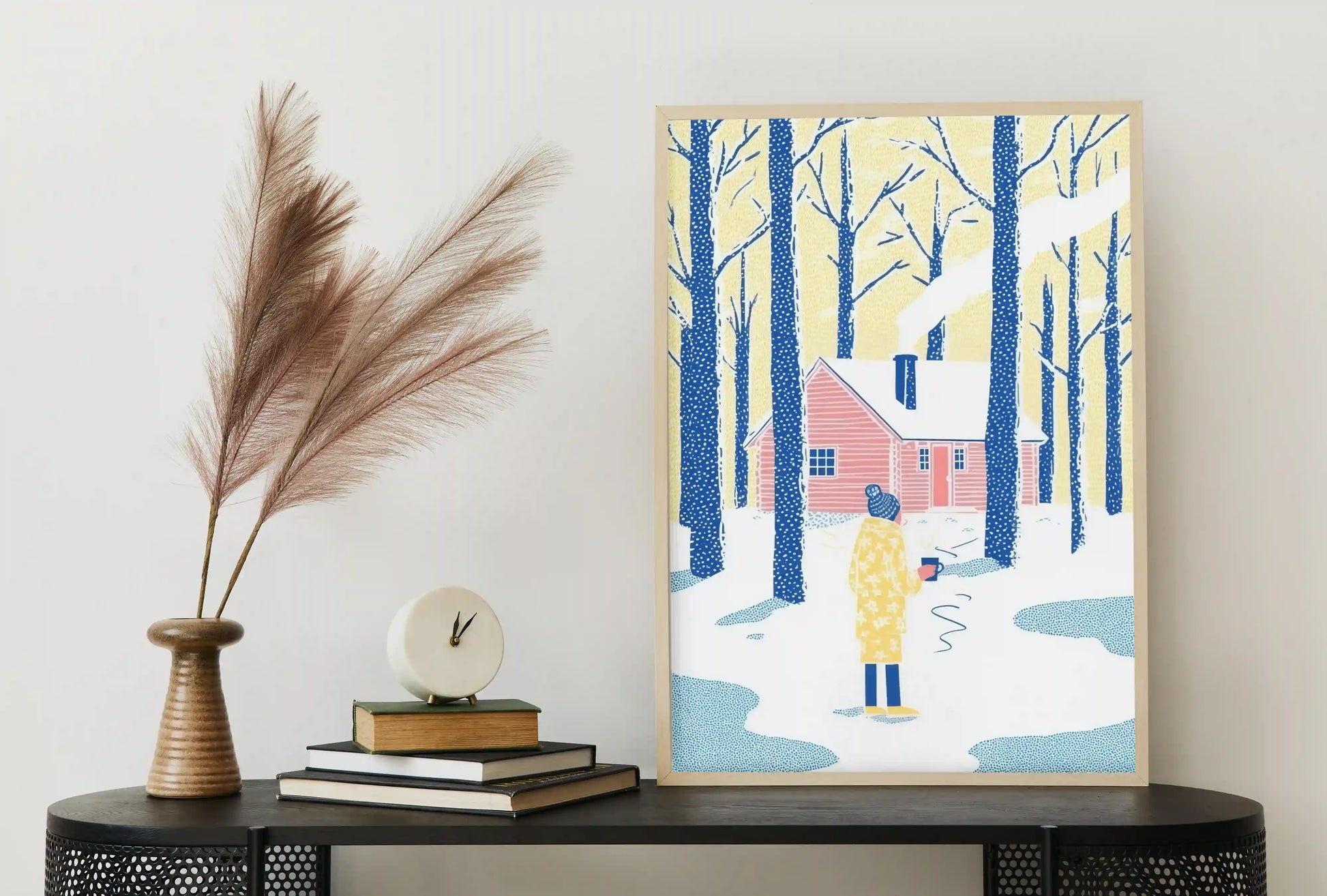 Winter Morning in the Woods